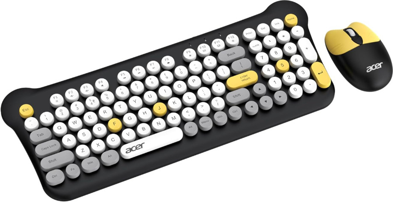 Image of Acer Cuteo Wireless Keyboard and Mouse Combo Combo Set