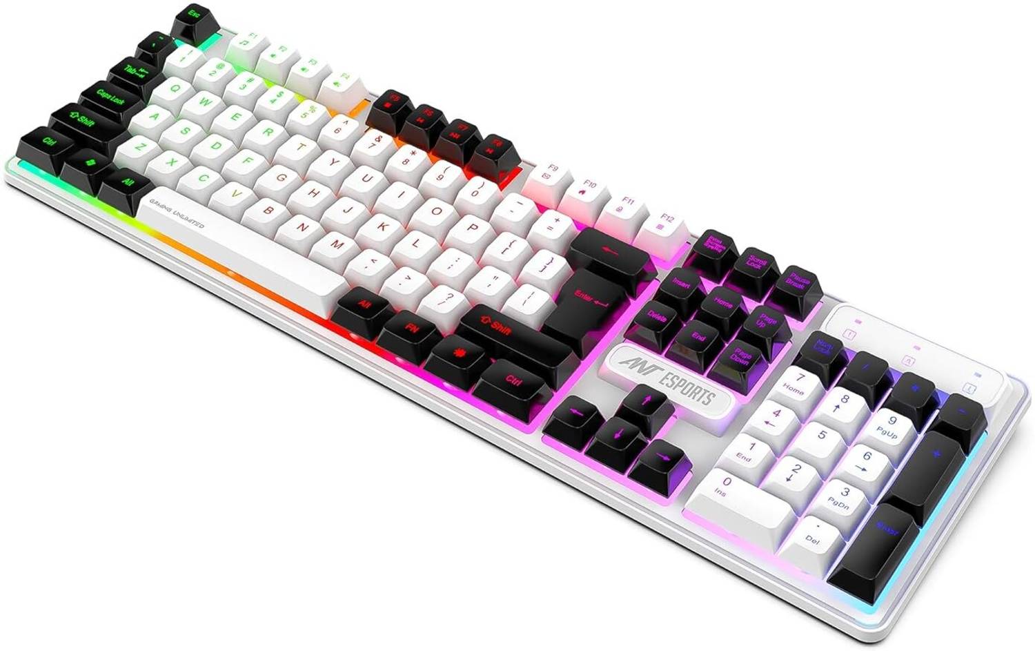 Ant Esports KM1610 LED Keyboard & Mouse Combo - Image 2