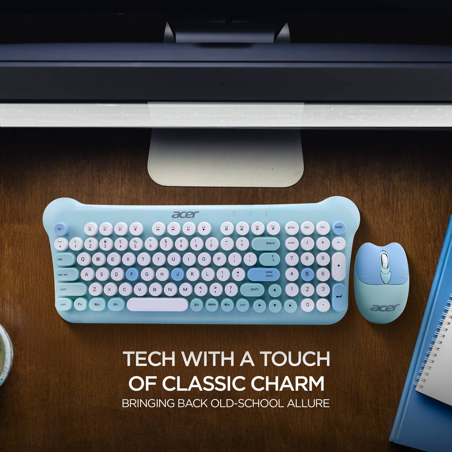 Acer cuteo Wireless Keyboard & Mouse - Image 4