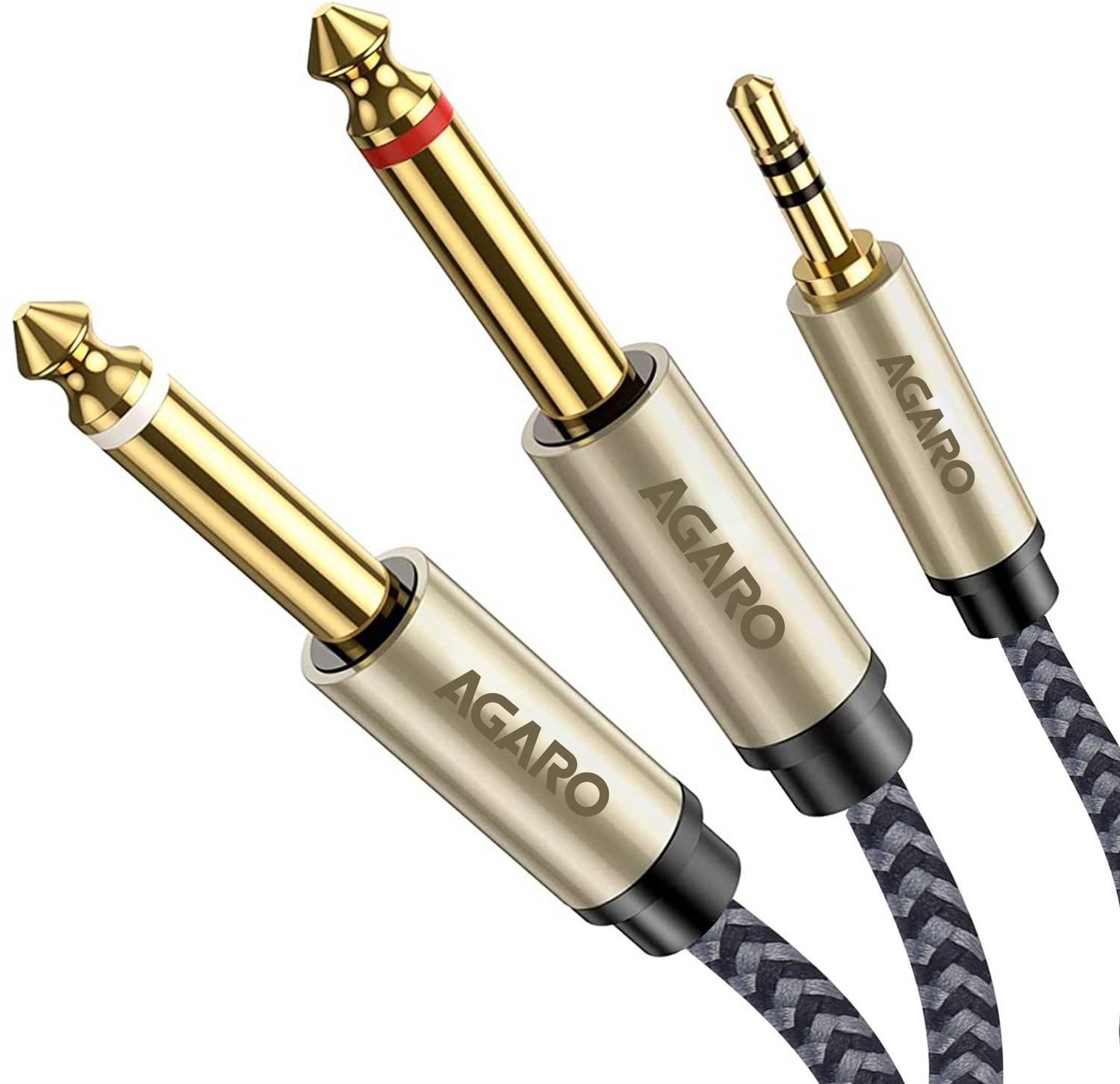 AG 3.5mm Aux to 6.35mm Aux Mono Cable 2M