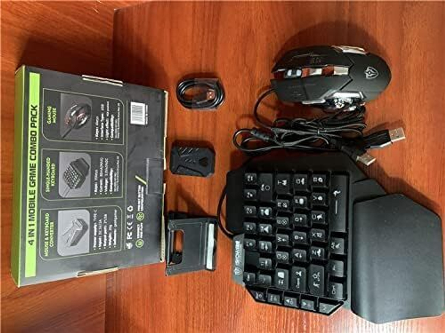 Image of GAMESOUL MOBILE GAMING COMBO PACK Combo Set Designed for Gaming