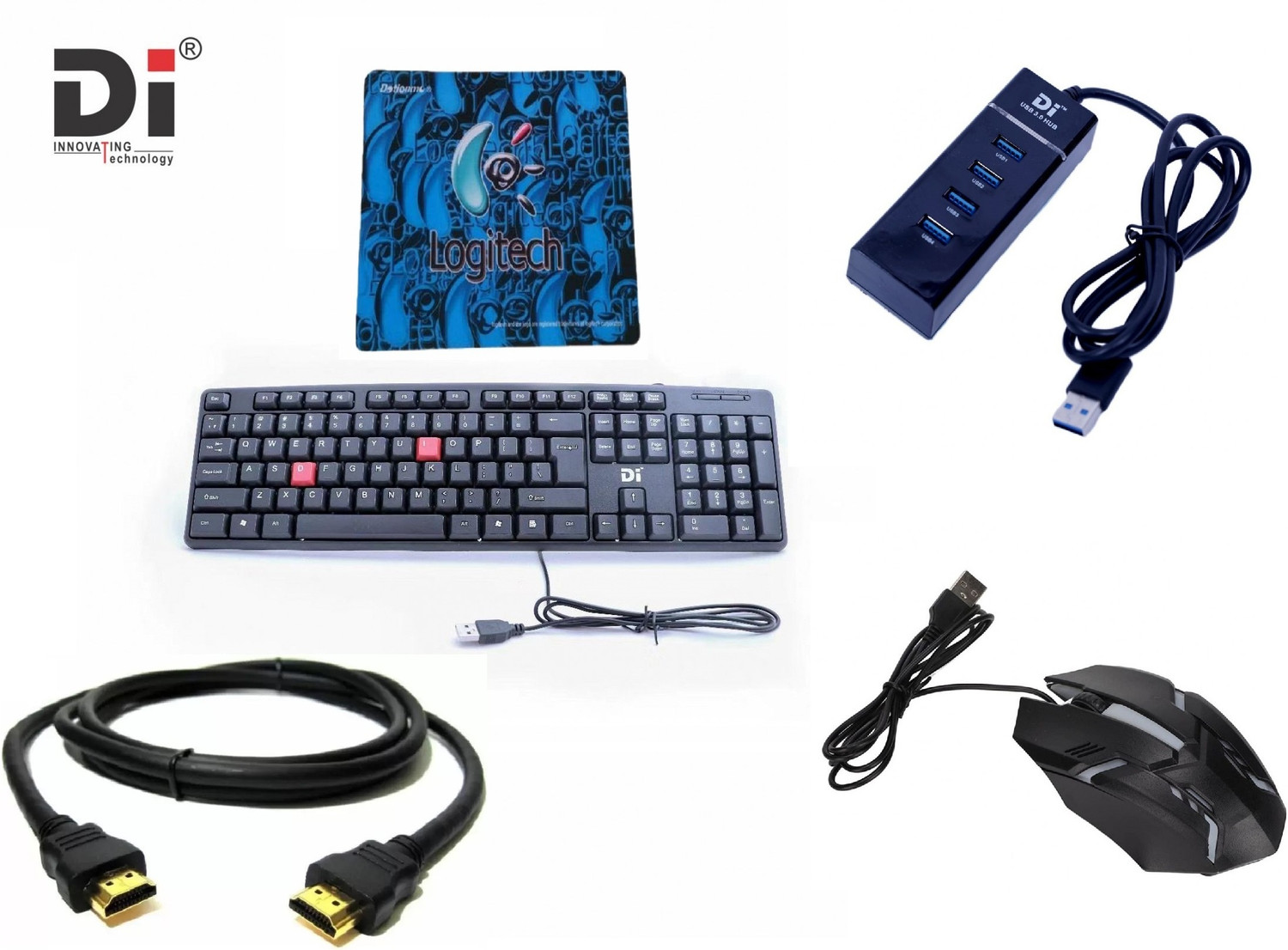 Image of Di Innovating Technology di 5 combo 002 Combo Set Designed for Gaming