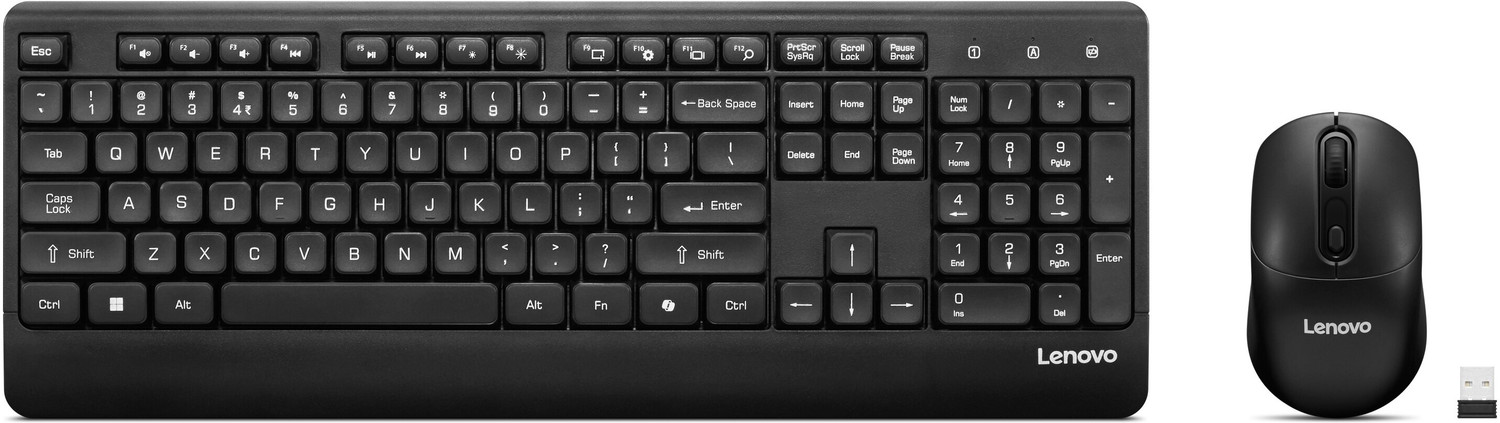 Image of Lenovo 210 USB-A Wireless Combo Combo Set