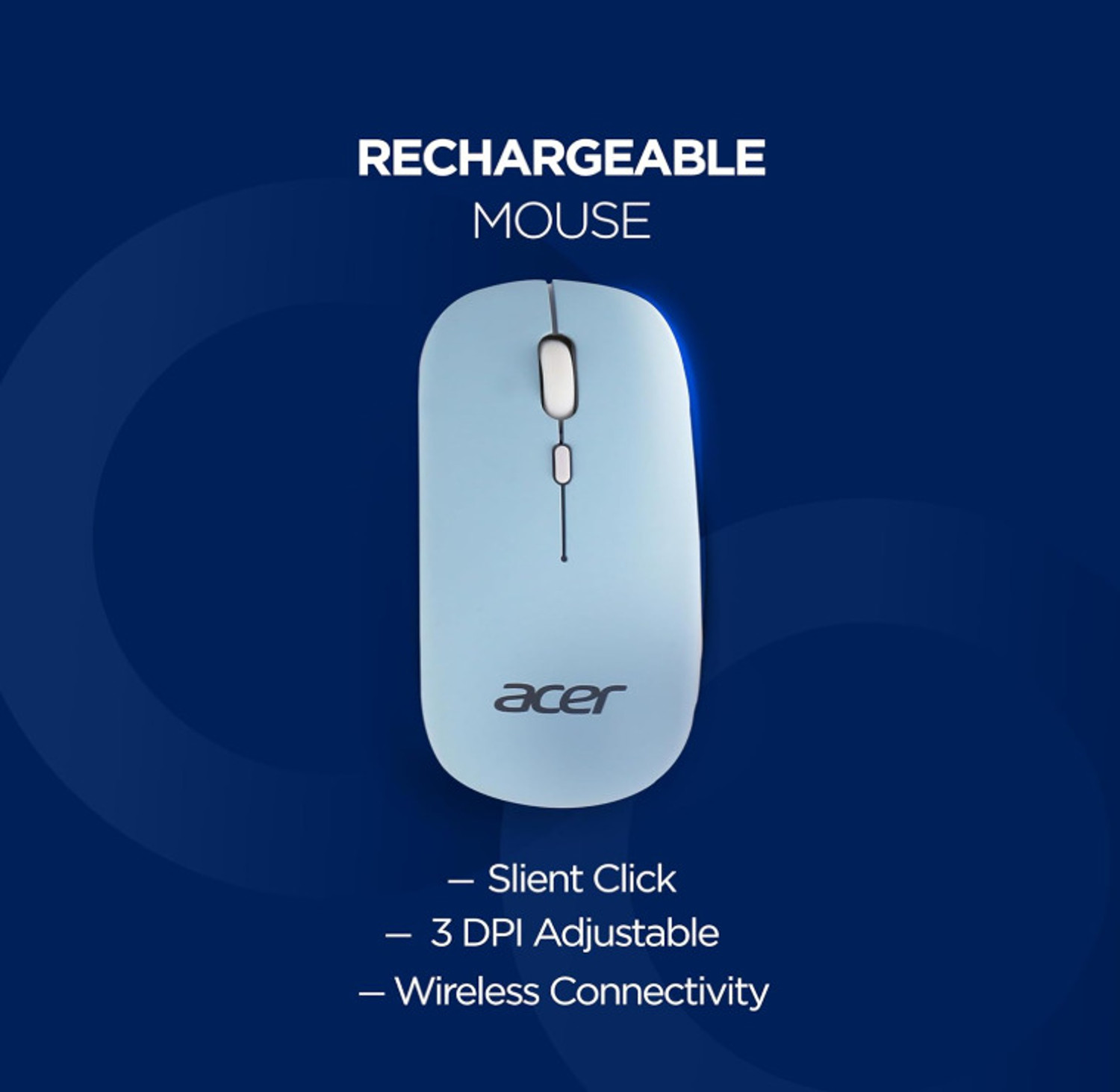 Image of Acer Nano Pad Rechargeable Bluetooth Keyboard & Mouse Combo Combo Set