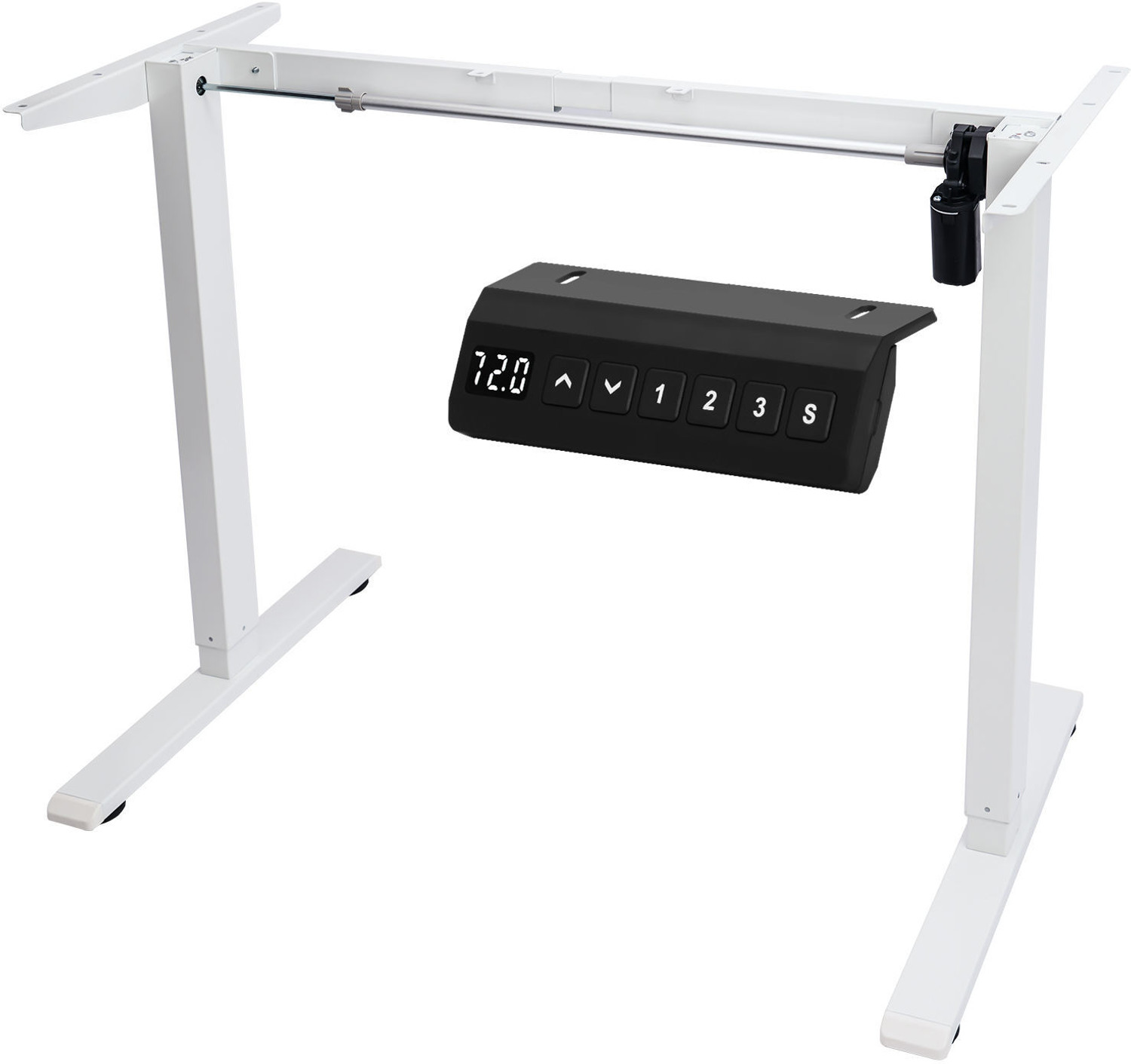 Image of Hepox Studio Electric height adjustable desk frame Only Metal Computer Desk