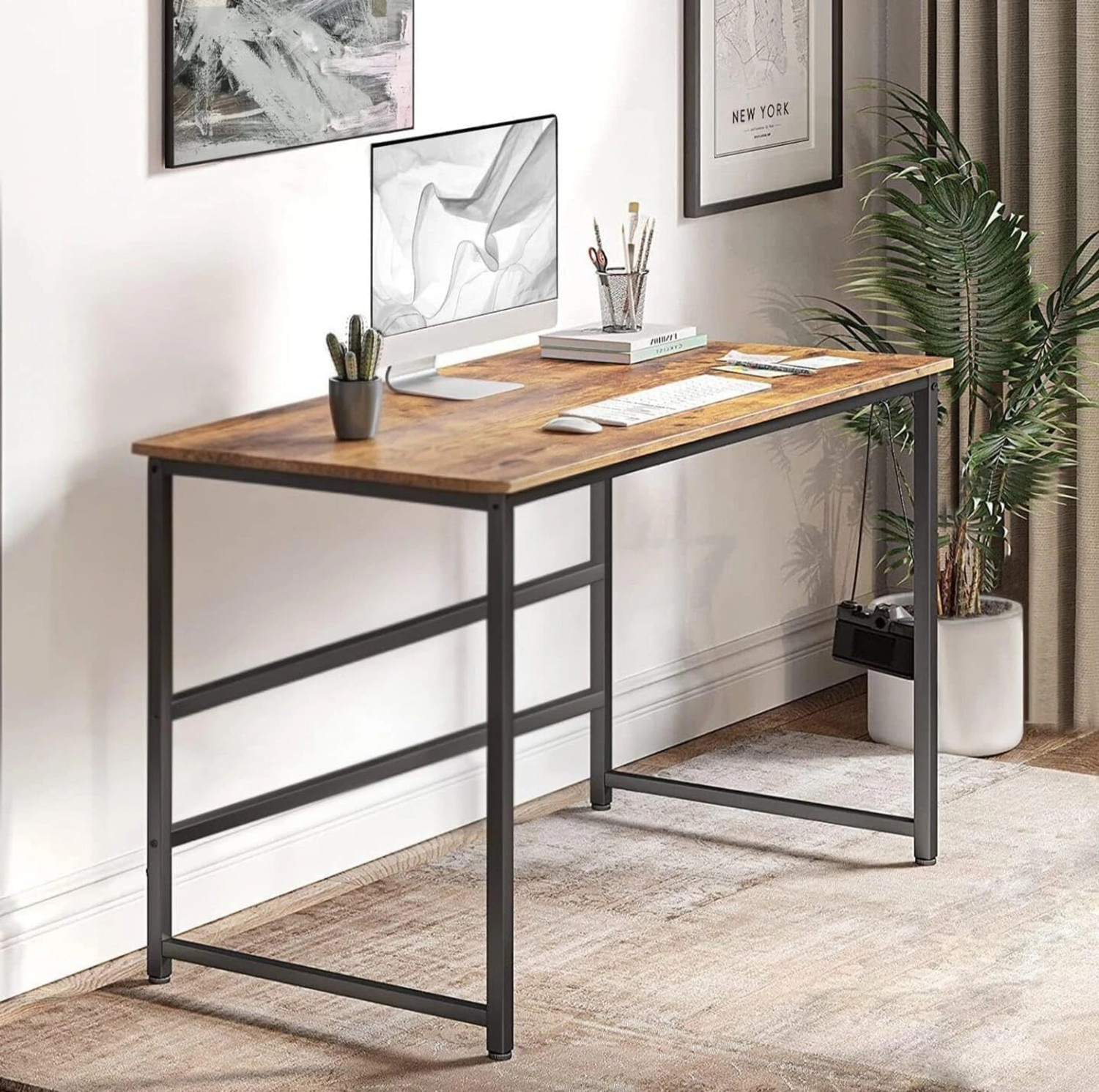 Image of Dumos Engineered Wood Computer Desk