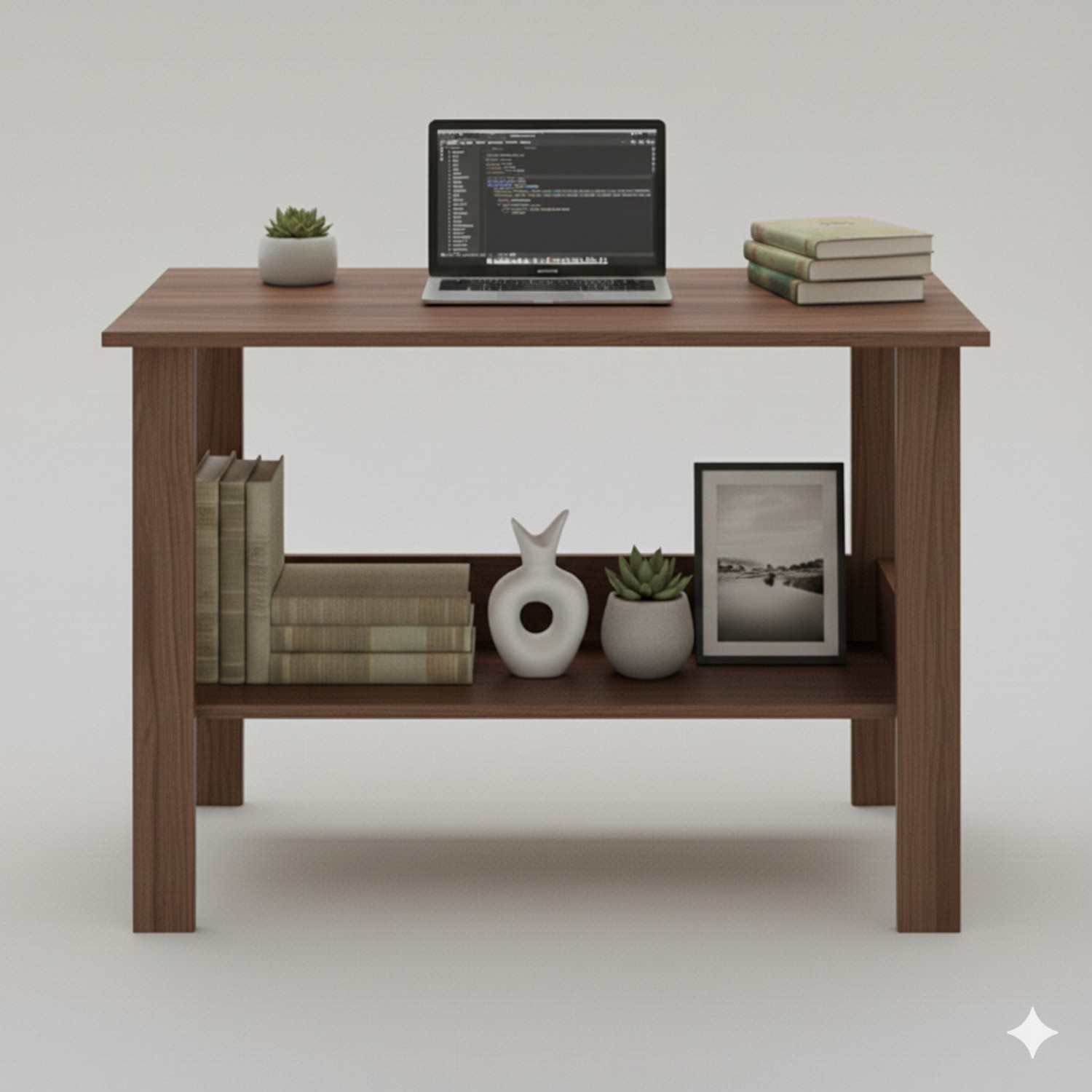 Image of Purple Furniture Modern Engineered Wood Computer Desk