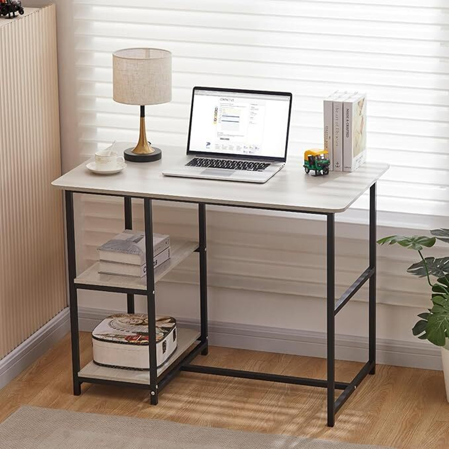 Image of Deskooze DK 2C Engineered Wood Computer Desk