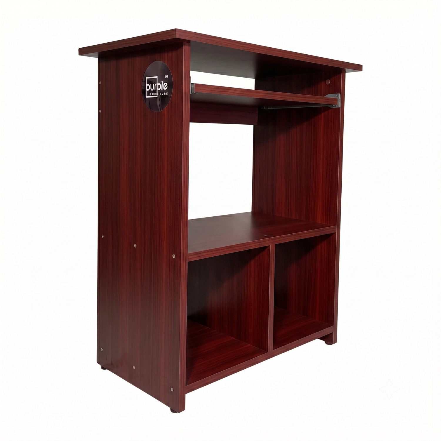 Image of Purple Furniture Engineered Wood Computer Desk