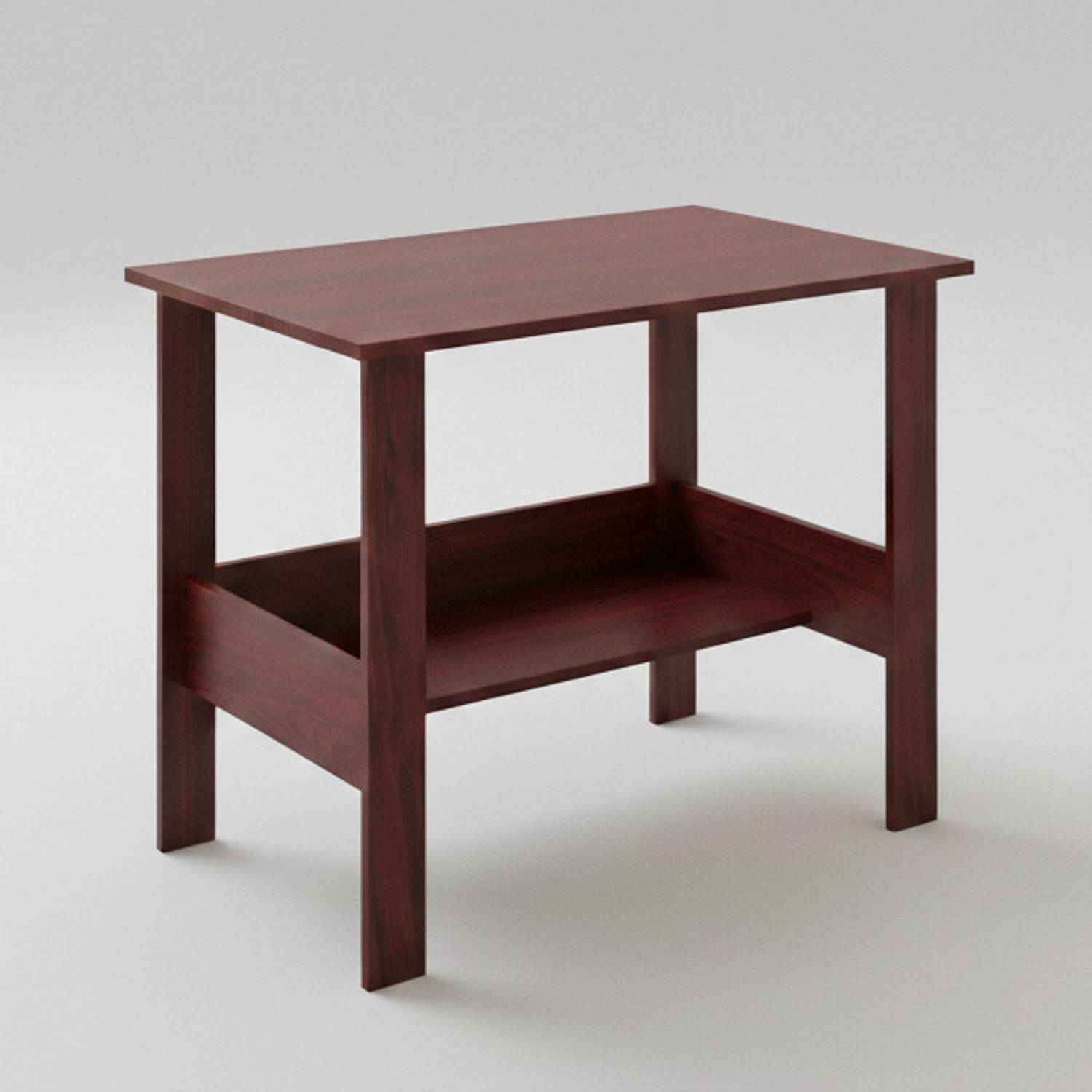 Purple Furniture Modern Engineered Wood Computer Desk - Image 2