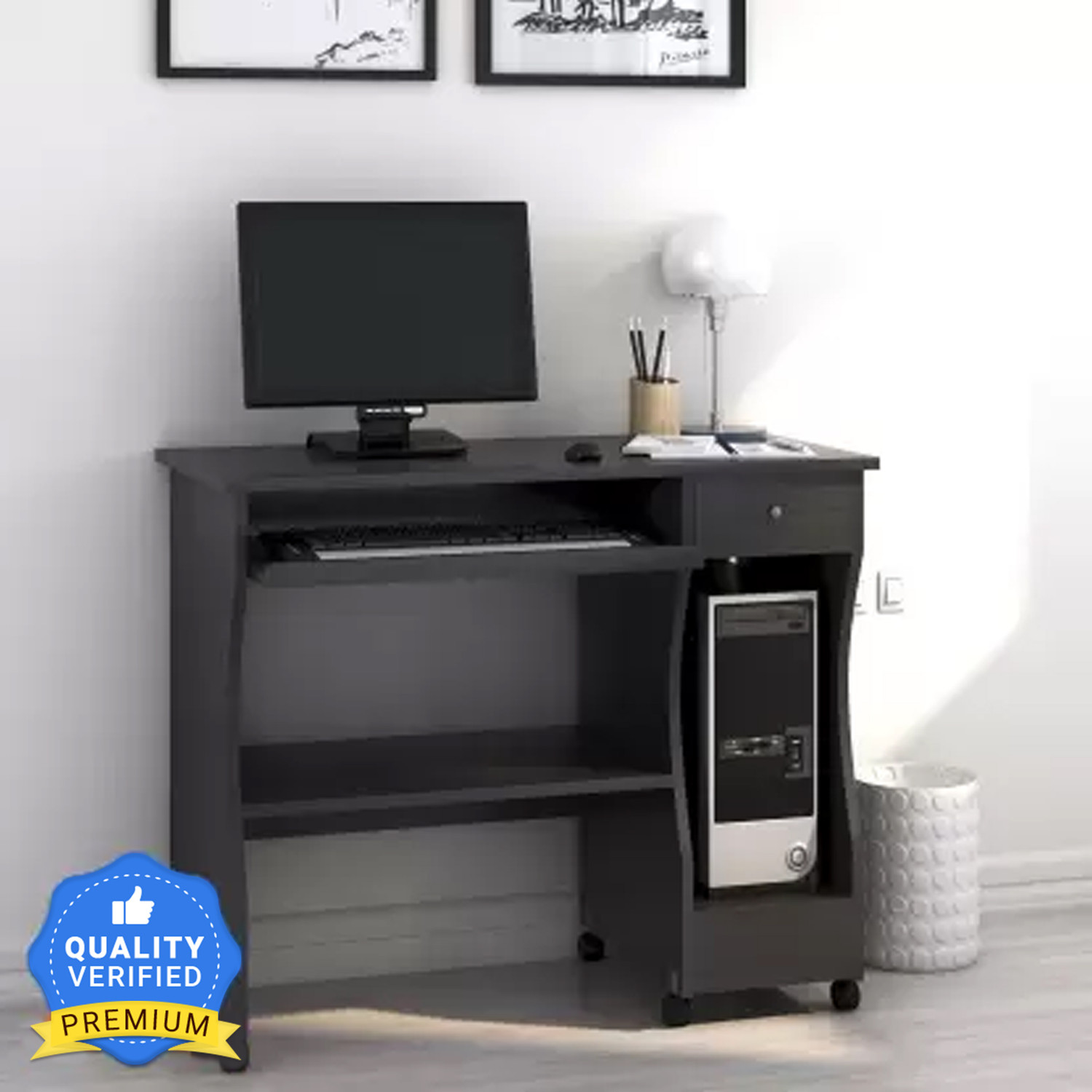 Image of Nilkamal Zenith Engineered Wood Computer Desk
