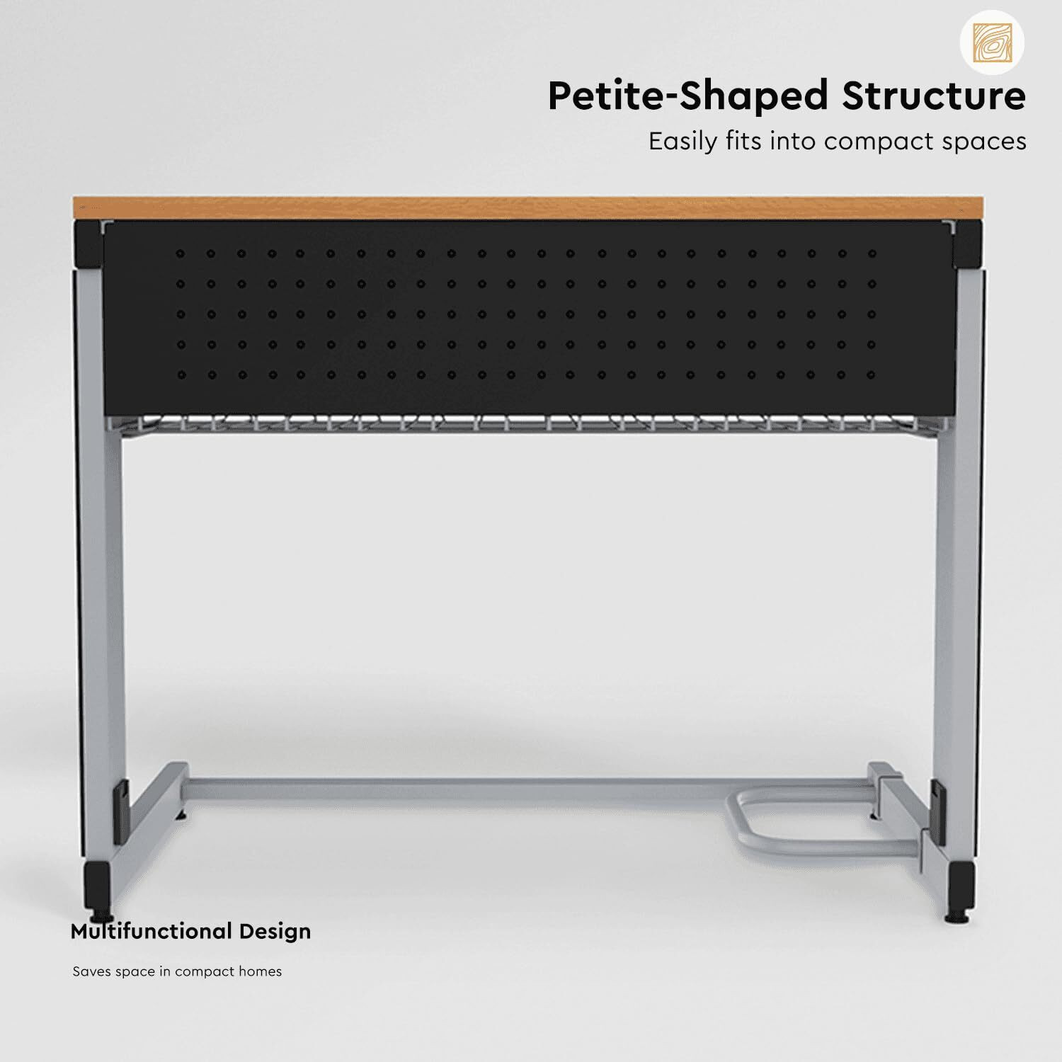 Image of Interio by Godrej Buddy Study Engineered Wood Computer Desk