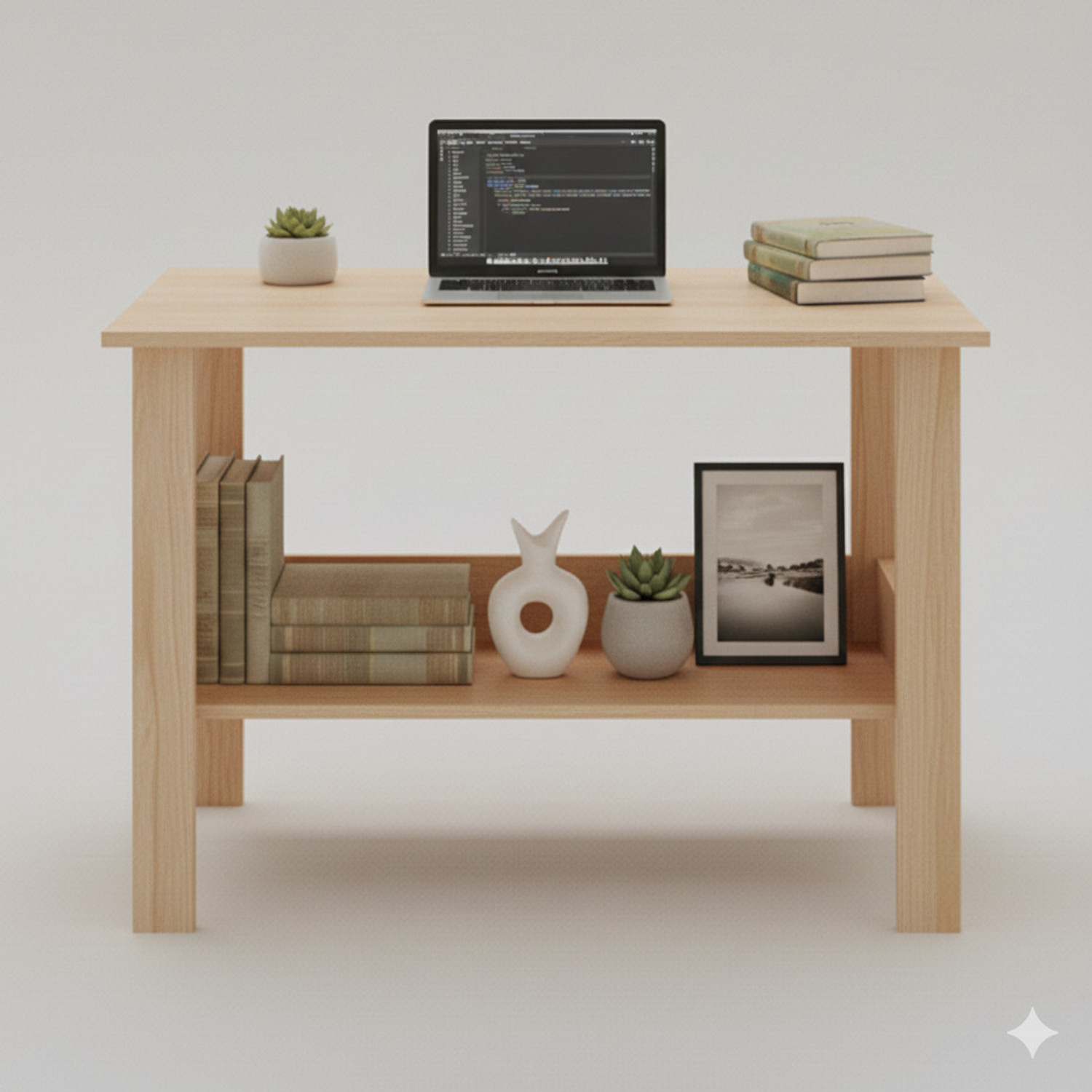 Image of Purple Furniture Modern Engineered Wood Computer Desk