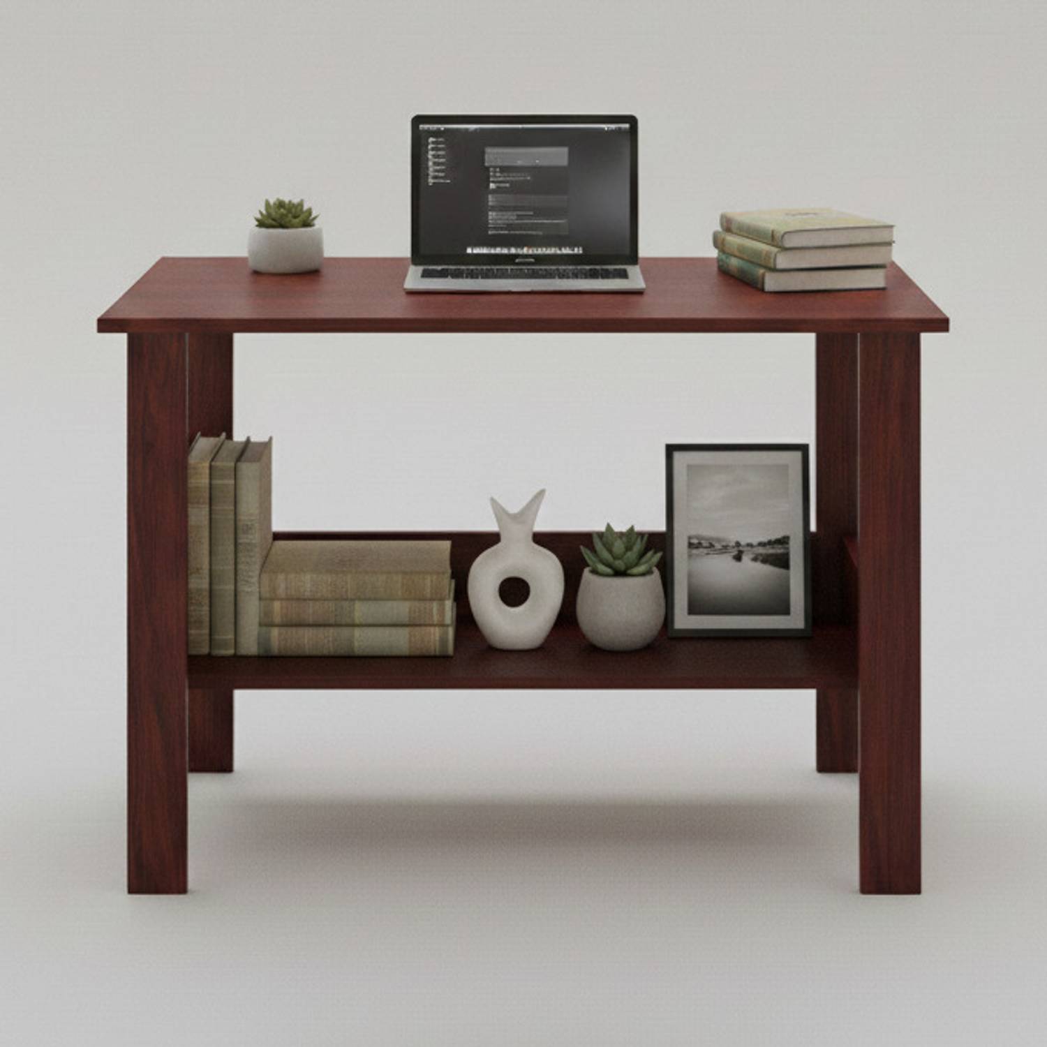Purple Furniture Modern Engineered Wood Computer Desk