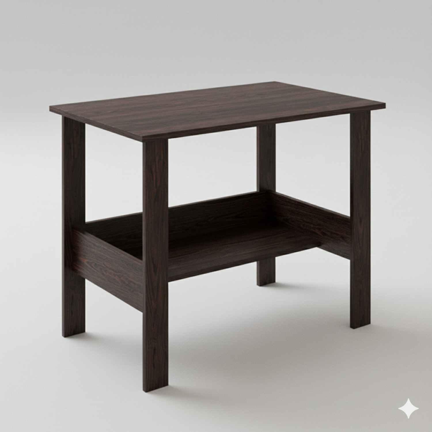 Image of Purple Furniture Modern Engineered Wood Computer Desk