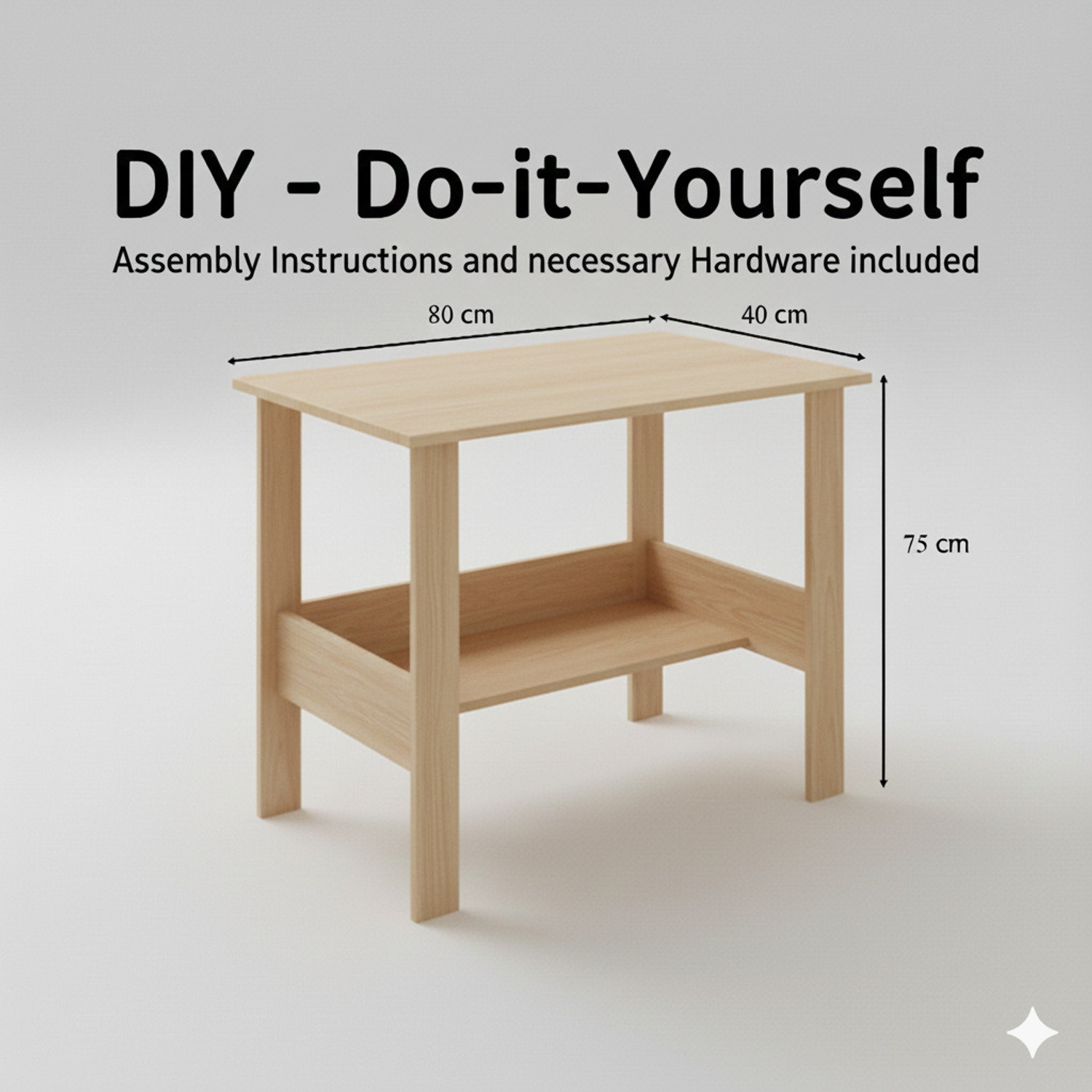 Image of Purple Furniture Modern Engineered Wood Computer Desk