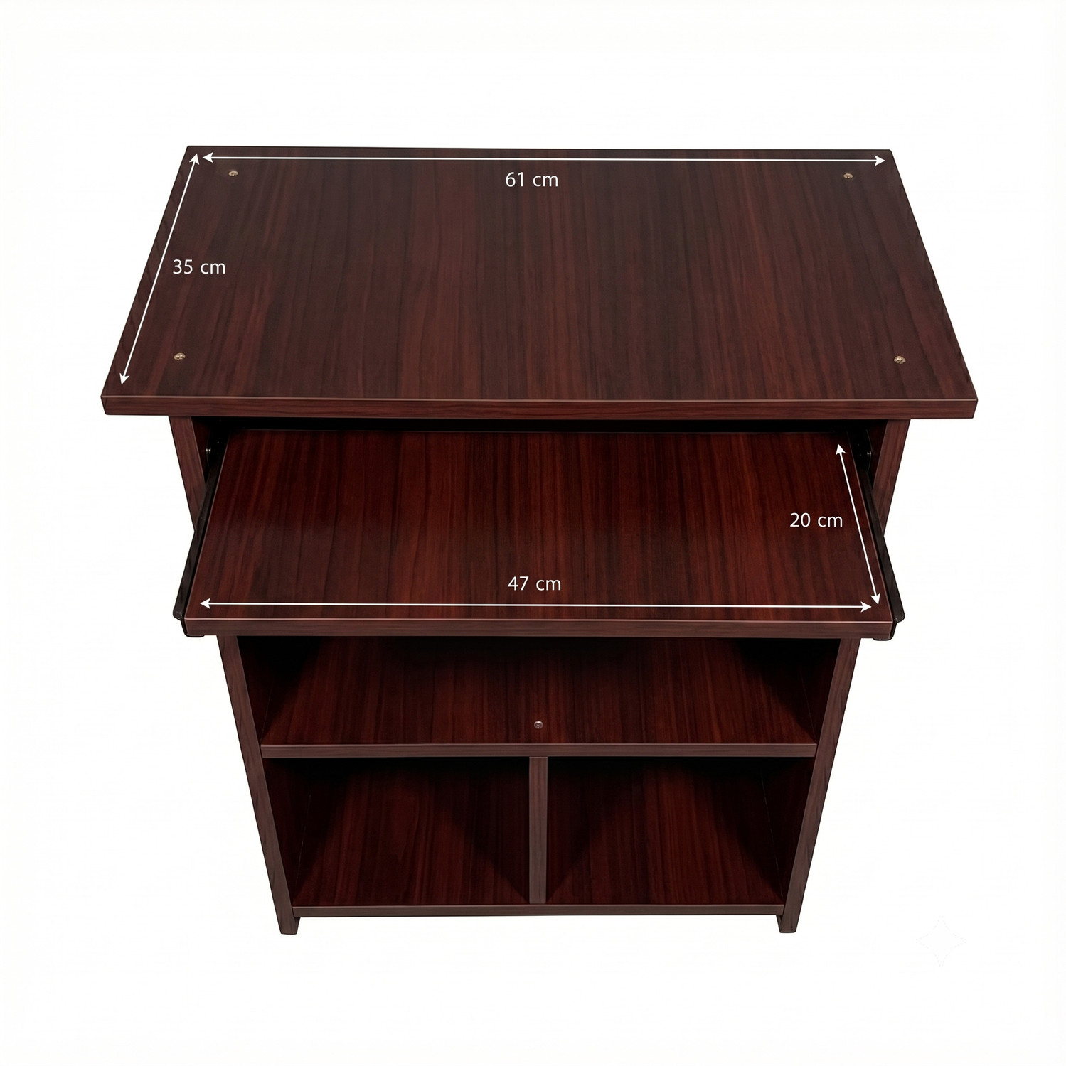 Image of Purple Furniture Engineered Wood Computer Desk