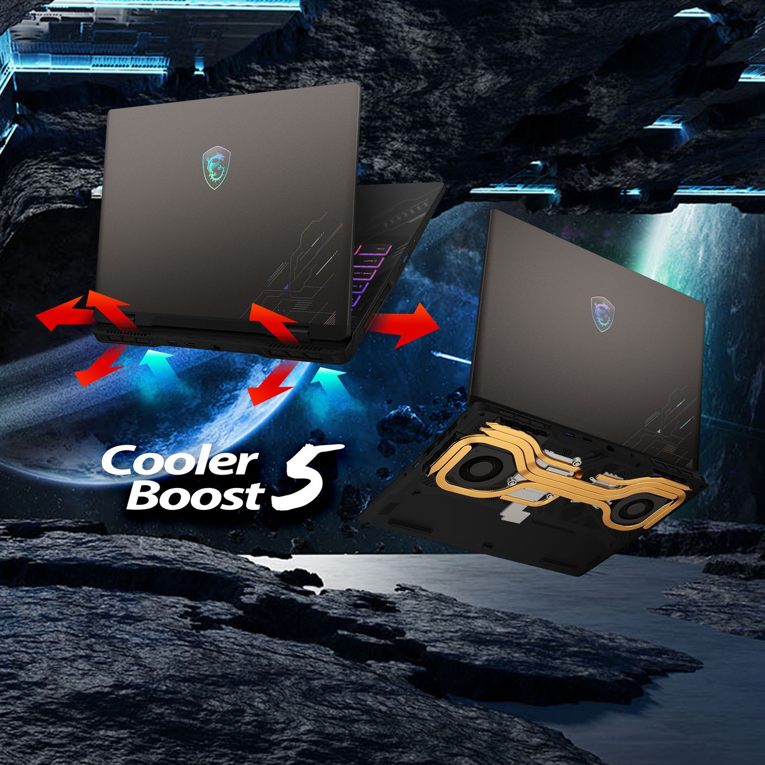 Image of MSI Crosshair 16 HX AI Intel Core Ultra 9 275HX - (16 GB /1 TB SSD /Windows 11 Home /8 GB Graphics /NVIDIA GeForce RTX 5060 /240 Hz /115 W) Crosshair 16 HX AI D2XWFKG Gaming Laptop