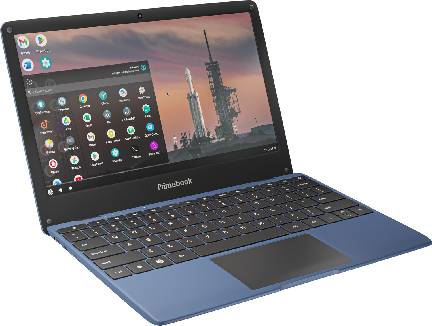 Image of Primebook 4G enabled Android based MediaTek MT8788 - (4 GB /128 GB EMMC Storage /Prime OS) S 4G Thin and Light Laptop