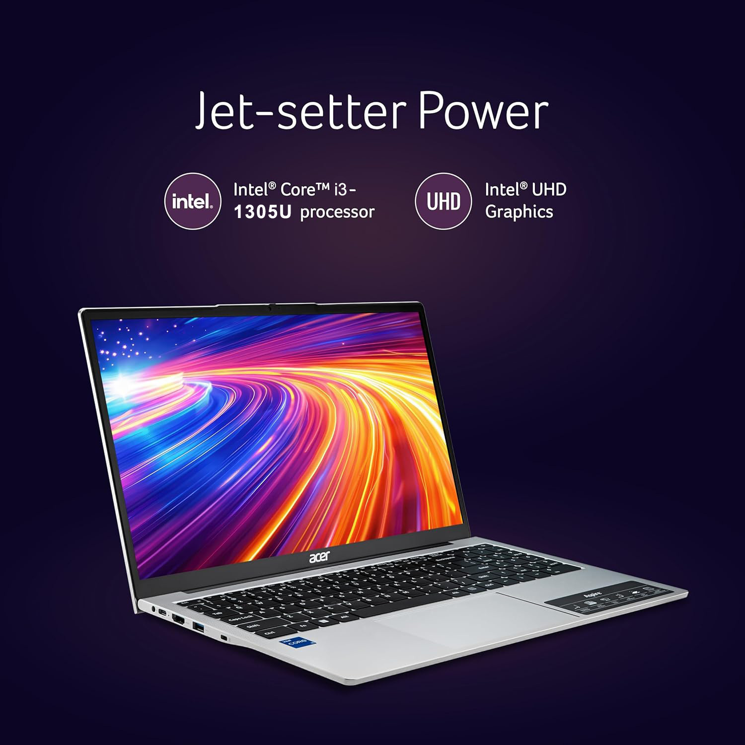 Image of Acer Aspire 3 (2025) Intel Core i3 13th Gen 1305U - (16 GB /512 GB SSD /Windows 11 Home) Aspire 3 A325-53 Thin and Light Laptop