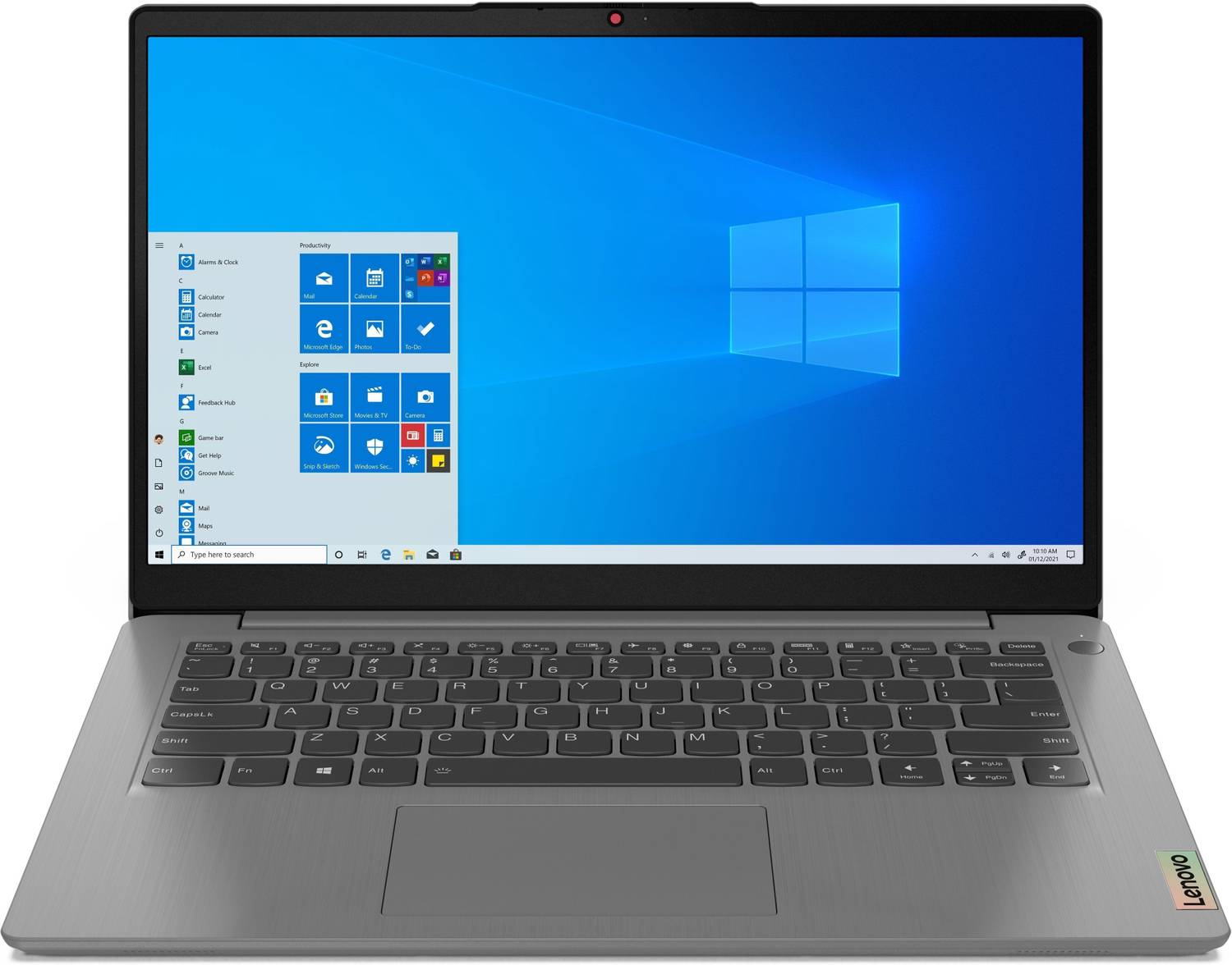 Lenovo Intel Intel Core i3 10th Gen 10110U - (8 GB/256 GB SSD