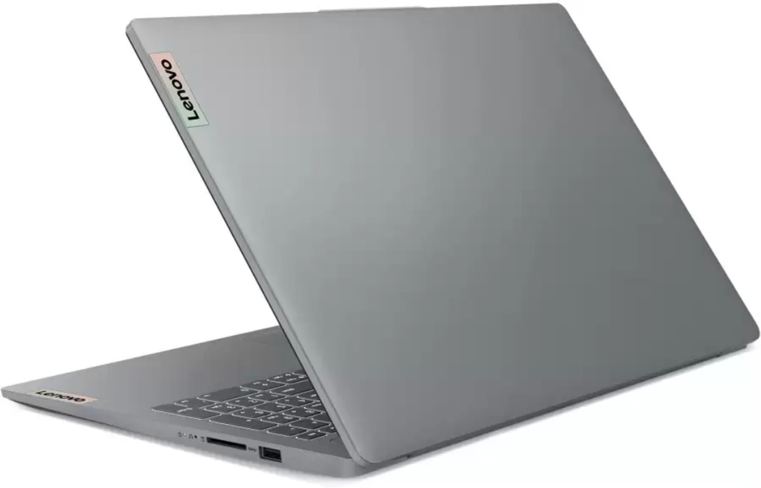 Image of Lenovo AMD Ryzen 3 Quad Core - (8 GB /512 GB SSD /8 GB EMMC Storage /Windows 11 Home /512 MB Graphics) 82XQ008DIN Thin and Light Laptop