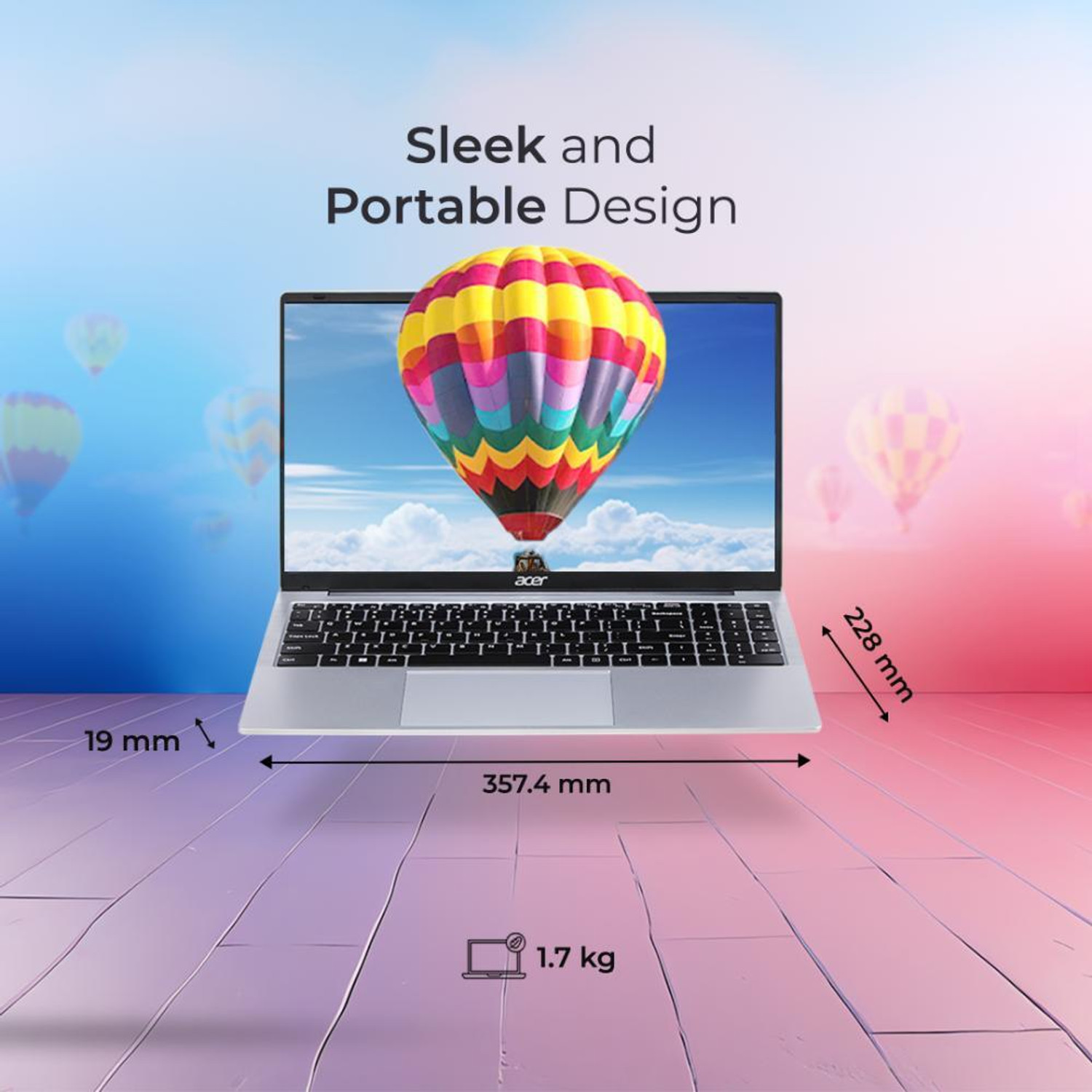 Image of Acer Aspire Intel Core i3 13th Gen 1305U - (8 GB /512 GB SSD /Windows 11 Home) A325-53 Notebook