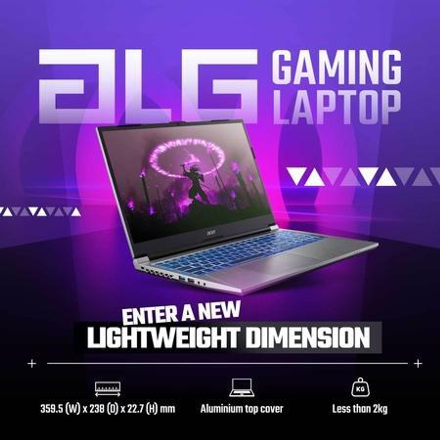 Image of Acer ALG Intel Core i5 13th Gen 13420H - (16 GB /512 GB SSD /Windows 11 Home /6 GB Graphics) AL15G-53 Laptop