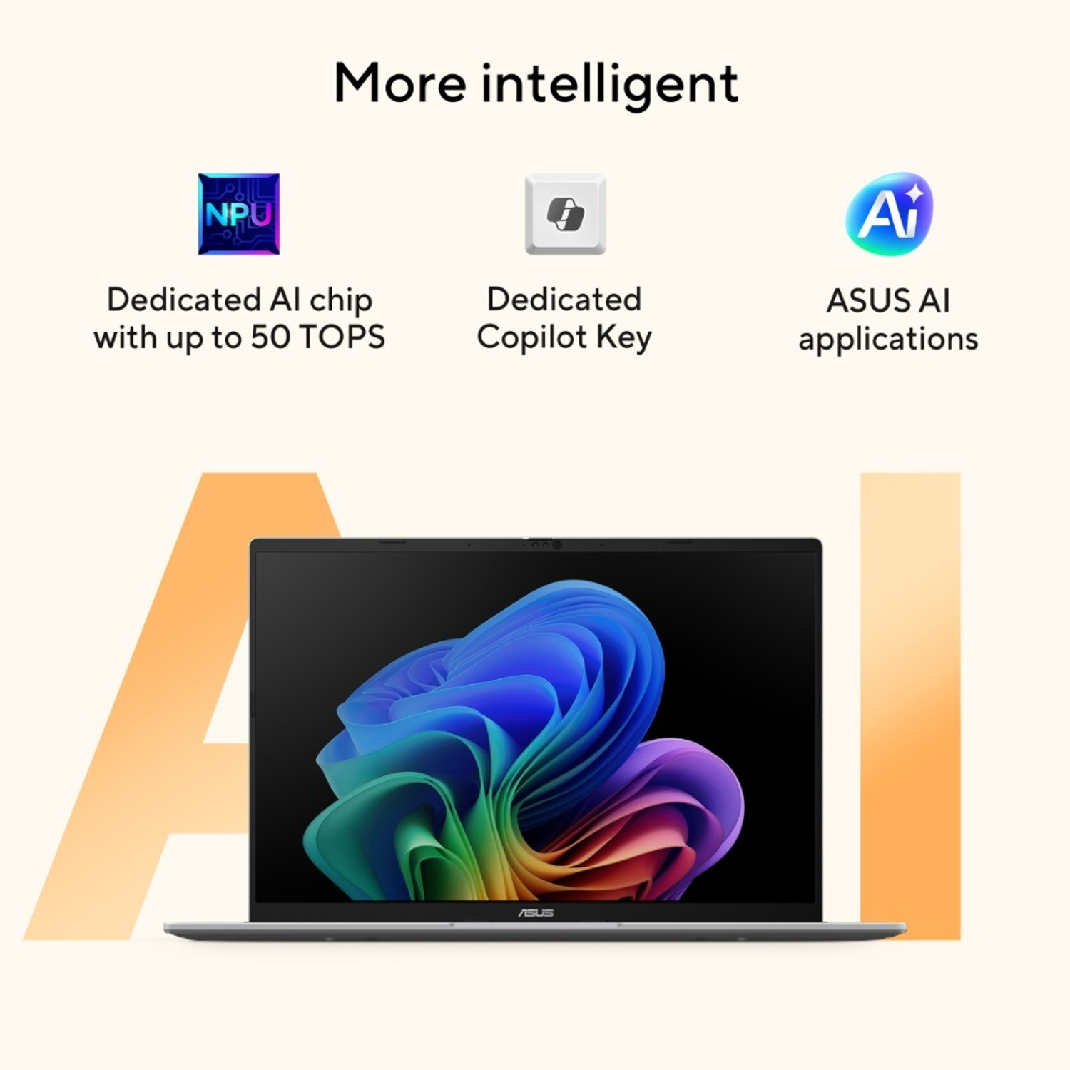 Image of ASUS Vivobook 16 (2026), NPU up to 50TOPS AMD Ryzen AI 5 Quad Core 330 - (16 GB /512 GB SSD /Windows 11 Home) M1607KA-MB268WS Thin and Light Laptop (16 inch, Quiet Blue, 1.88 kg, With MS Office)
