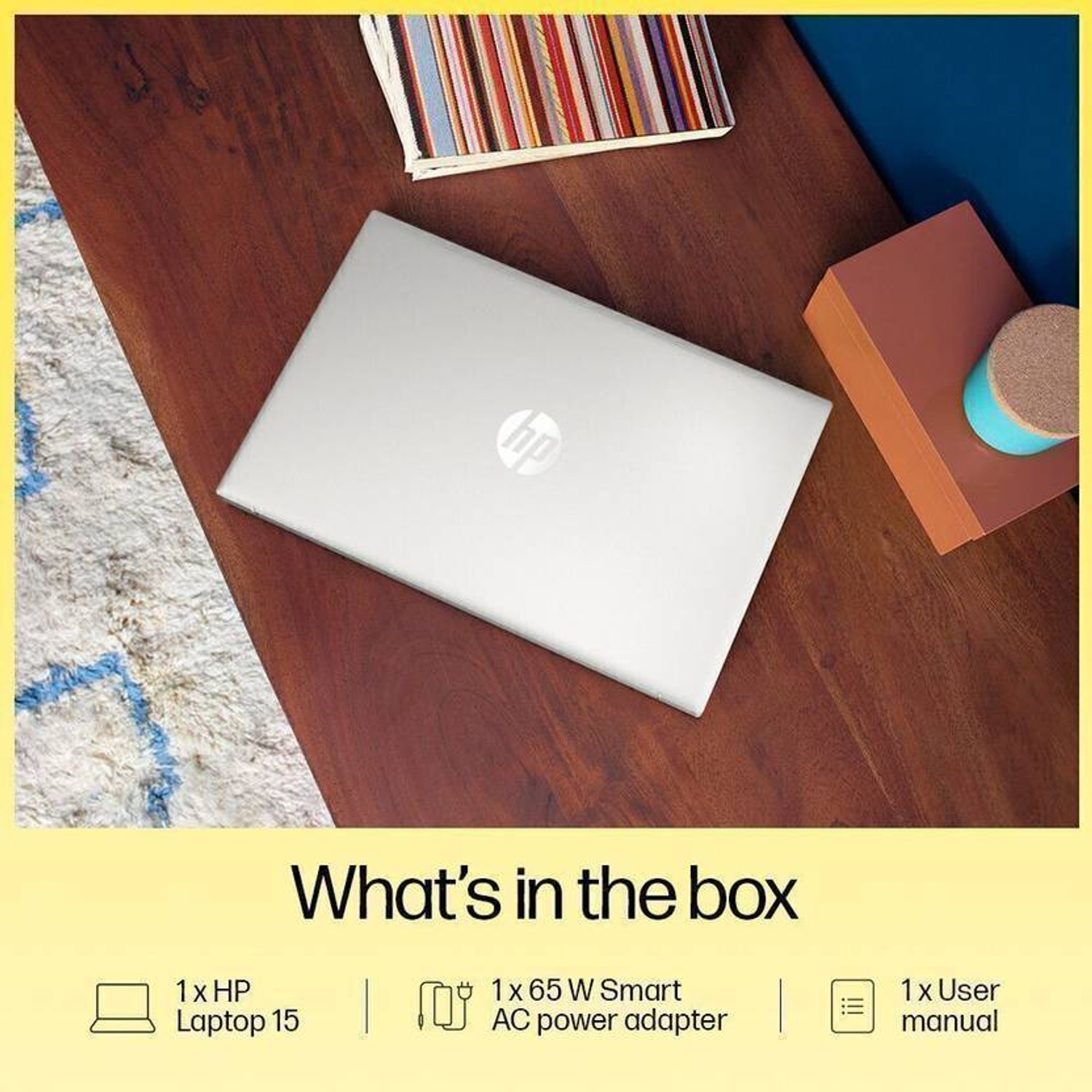 Image of HP 15 (2024) AMD Ryzen 3 Quad Core 7320U - (8 GB /512 GB SSD /Windows 11 Home) 15-fc0500AU / 15-fc0154AU Thin and Light Laptop
