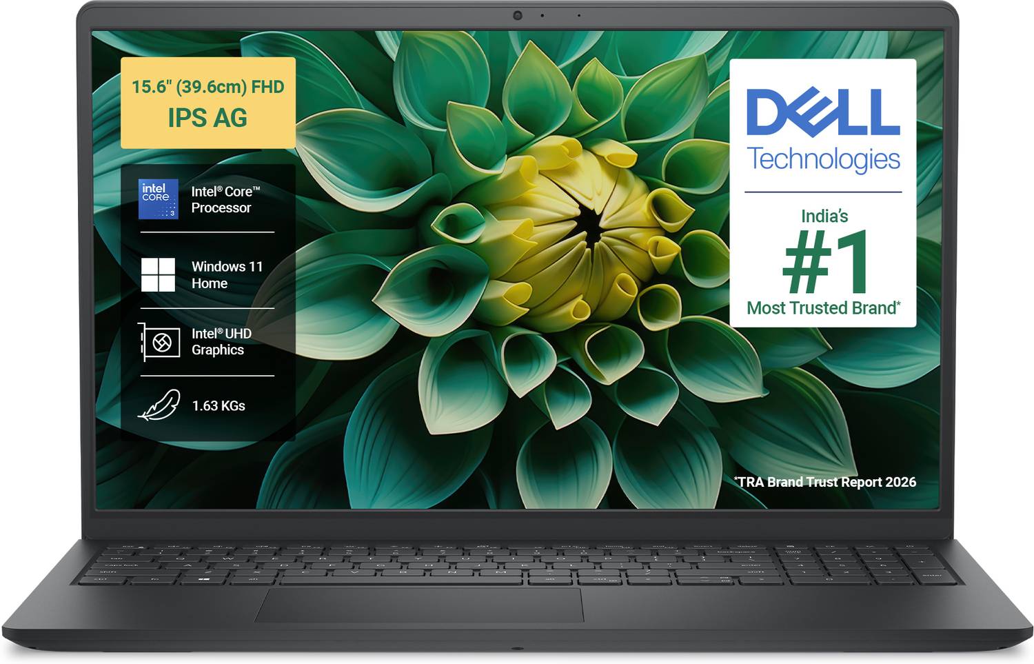 DELL 15 Core i3 14th Gen 16GB 512GB SSD Laptop