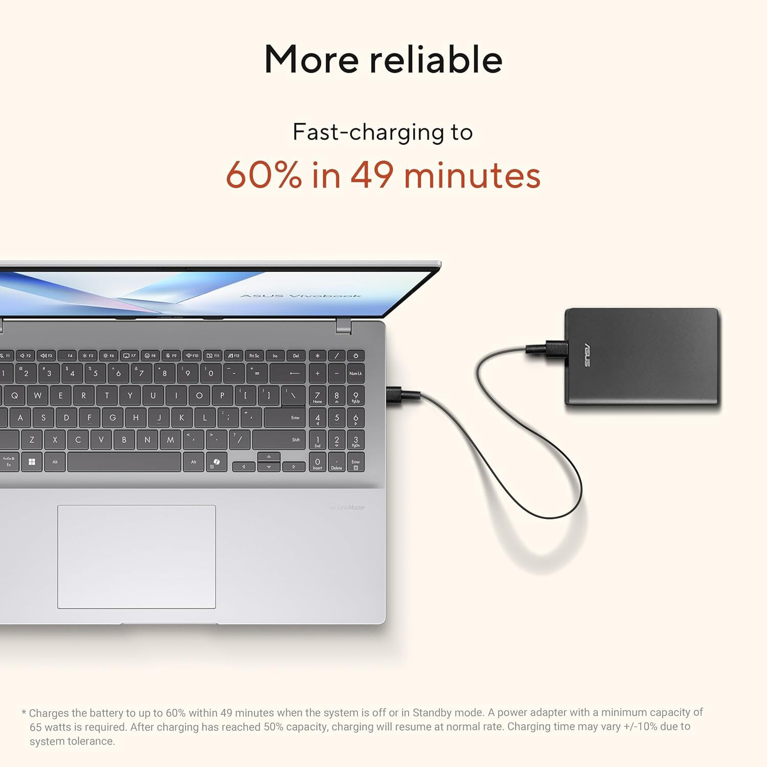 Image of ASUS ASUS Vivobook 16 AMD Ryzen AI Max 7th Gen - (16 GB /512 GB SSD /Windows 11 Home) M1607KA-MB134WS Laptop