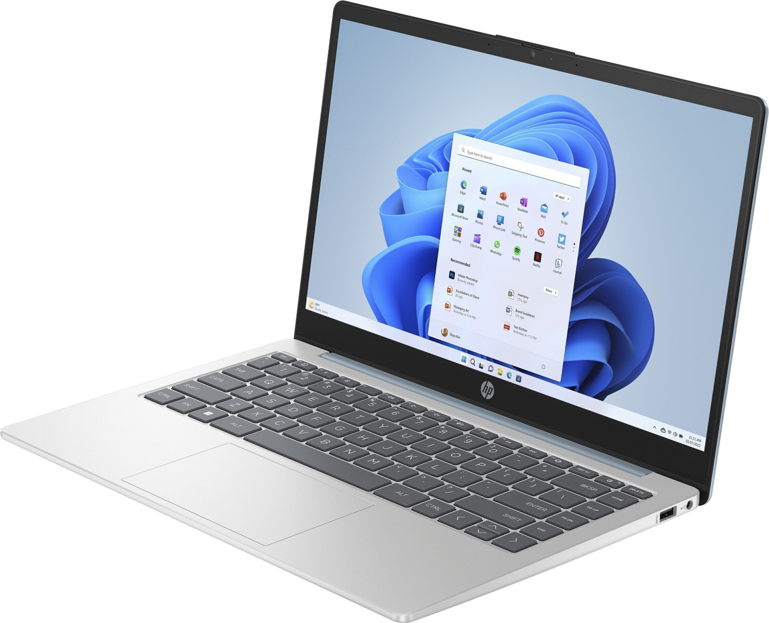 Image of HP Laptop Intel Core i3 13th Gen 1315U - (8 GB /512 GB SSD /Windows 11 Home) 14-gr0000TU Thin and Light Laptop