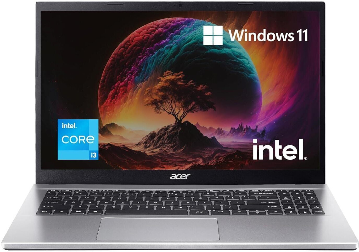 Image of Acer Aspire 3 Intel Core i3 12th Gen 1215U - (8 GB /512 GB SSD /Windows 11 Home) A325-51 Thin and Light Laptop