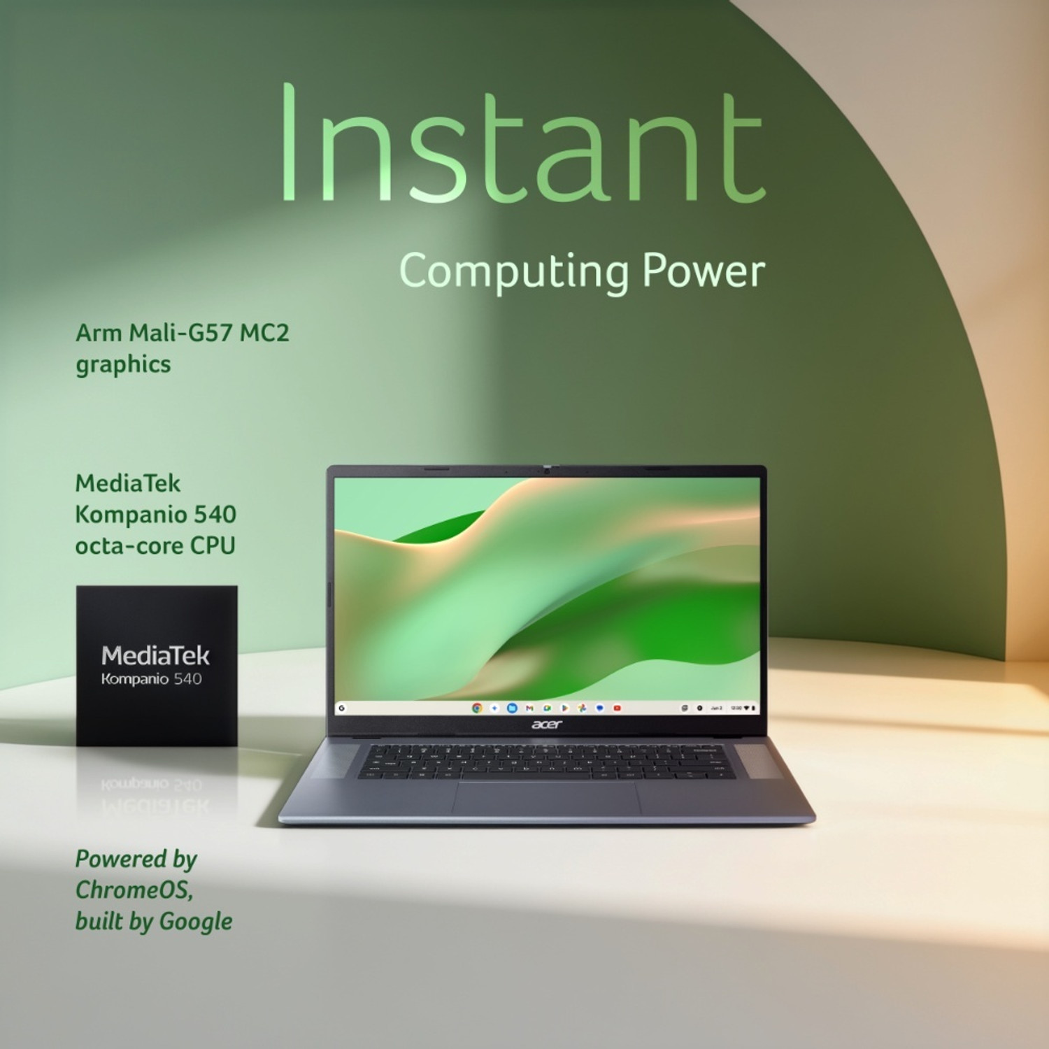 Image of Acer Chromebook Intel Core 3 N50 - (4 GB /64 GB EMMC Storage /Chrome OS) CB315-7H Chromebook