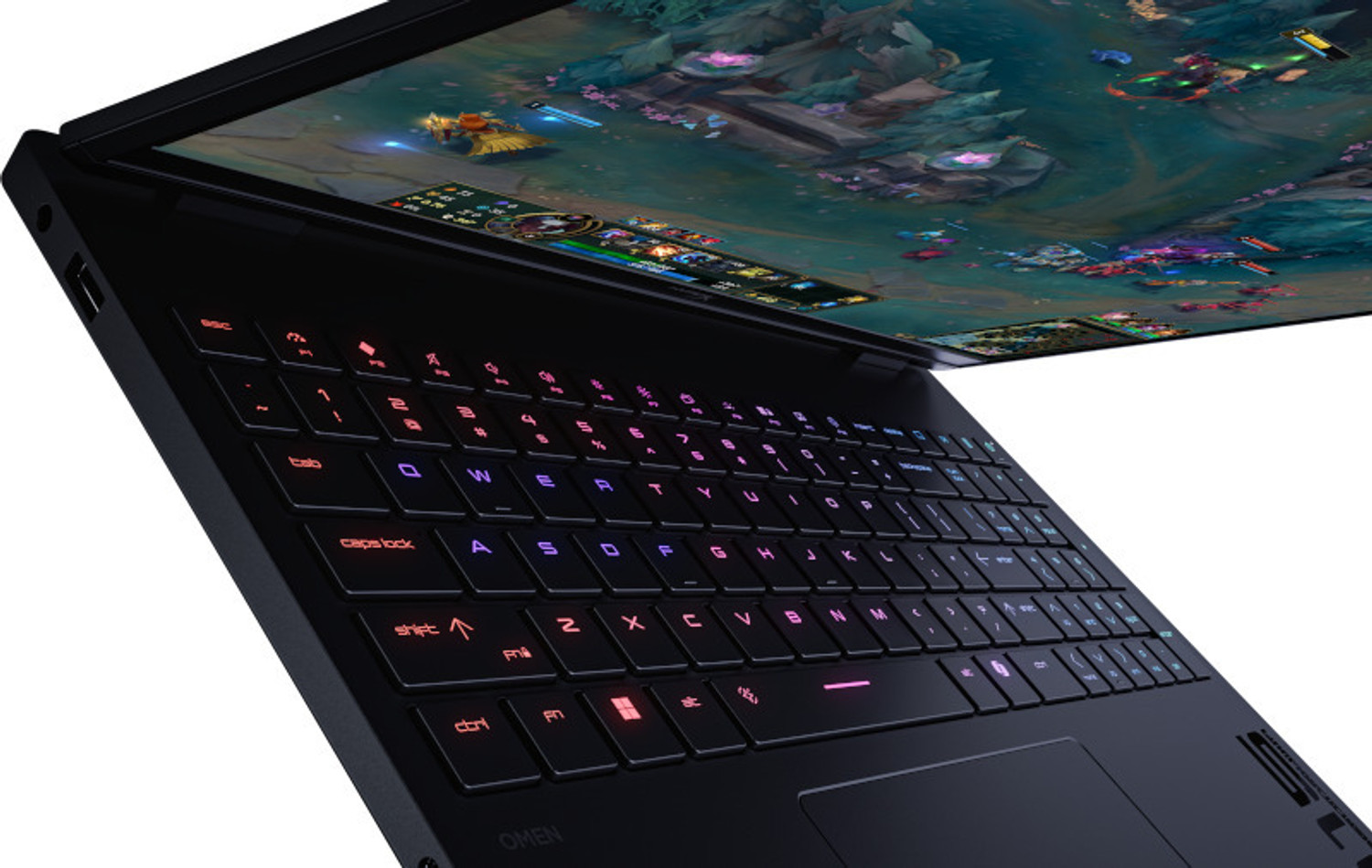 Image of HP HyperX Omen Intel Core i7 14th Gen 14650HX - (24 GB /1 TB SSD /Windows 11 Home /8 GB Graphics /NVIDIA GeForce RTX 5060) 15ga0005TX Gaming Laptop