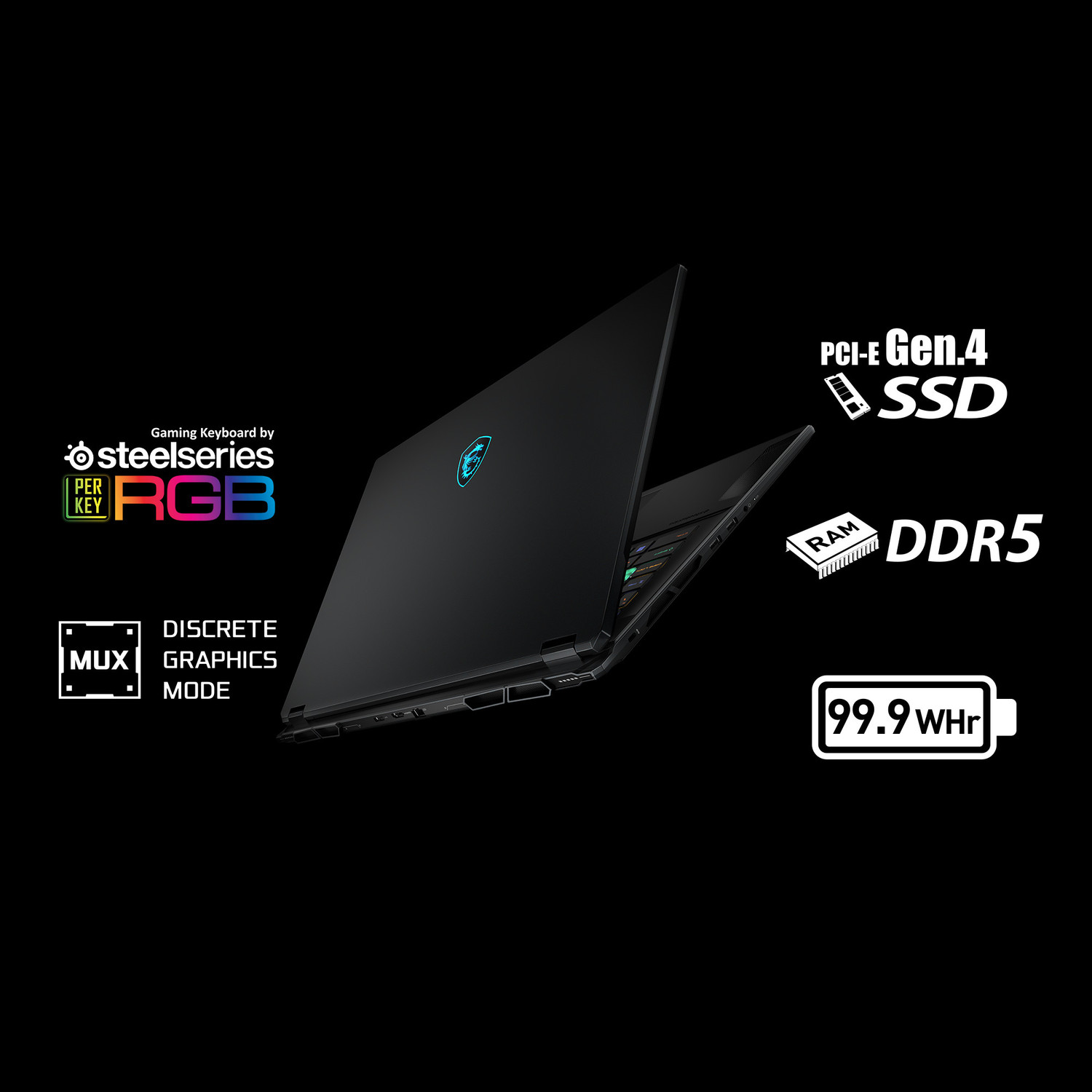 Image of MSI Stealth 18 HX AI Intel Core Ultra 9 275HX - (32 GB /2 TB SSD /Windows 11 Home /12 GB Graphics /NVIDIA GeForce RTX 5070 Ti /240 Hz) Stealth 18 HX AI A2XWHG-043IN Gaming Laptop