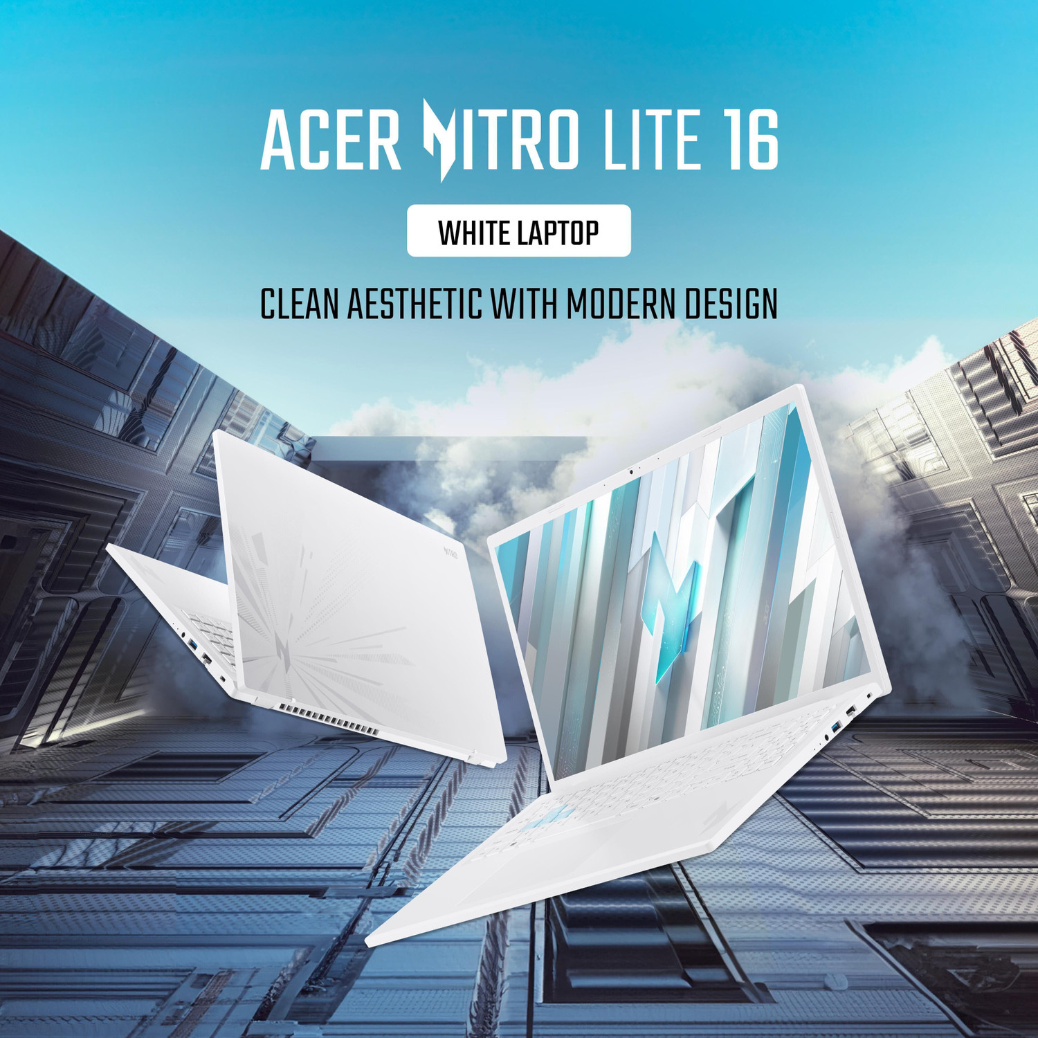 Image of Acer NITRO LITE 16 Intel Core i5 13th Gen 13420H - (16 GB /512 GB SSD /Windows 11 Home /6 GB Graphics /NVIDIA GeForce RTX 3050) NL16-71G Gaming Laptop