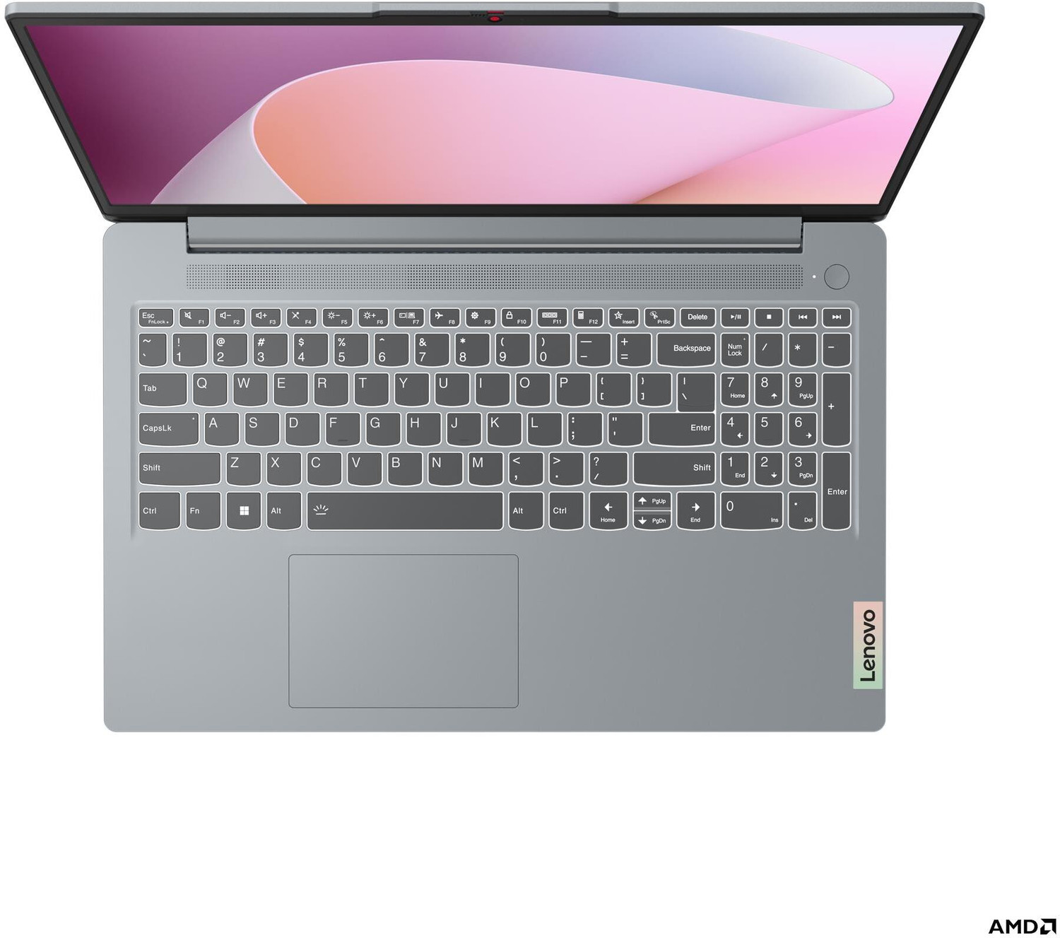 Image of Lenovo Idea Pad Slim 3 AMD Ryzen 7 Octa Core 5825U - (16 GB /512 GB SSD /Windows 11 Home) 82XM0113IN Thin and Light Laptop