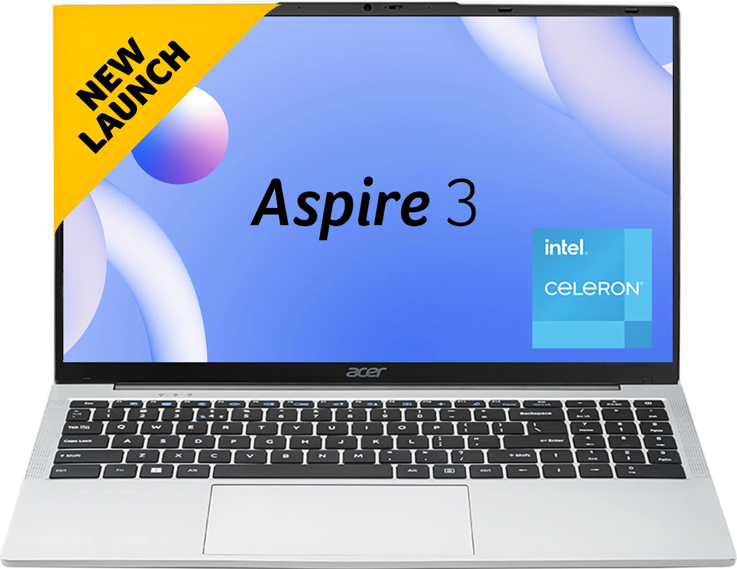 Image of Acer Aspire 3 Intel Celeron Dual Core - (8 GB /256 GB SSD /Windows 11 Home) A325-45 Thin and Light Laptop