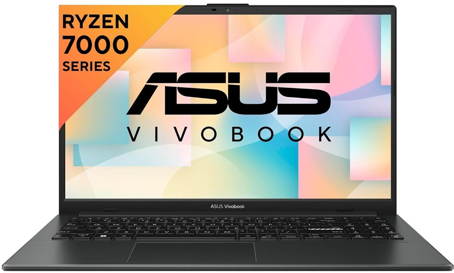 Image of ASUS Vivobook Go 15 AMD Ryzen 5 Dual Core 7520U - (8 GB /512 GB SSD /Windows 11 Home) E1504FA-NJ133WS+E1504FA-NJ522WS Thin and Light Laptop