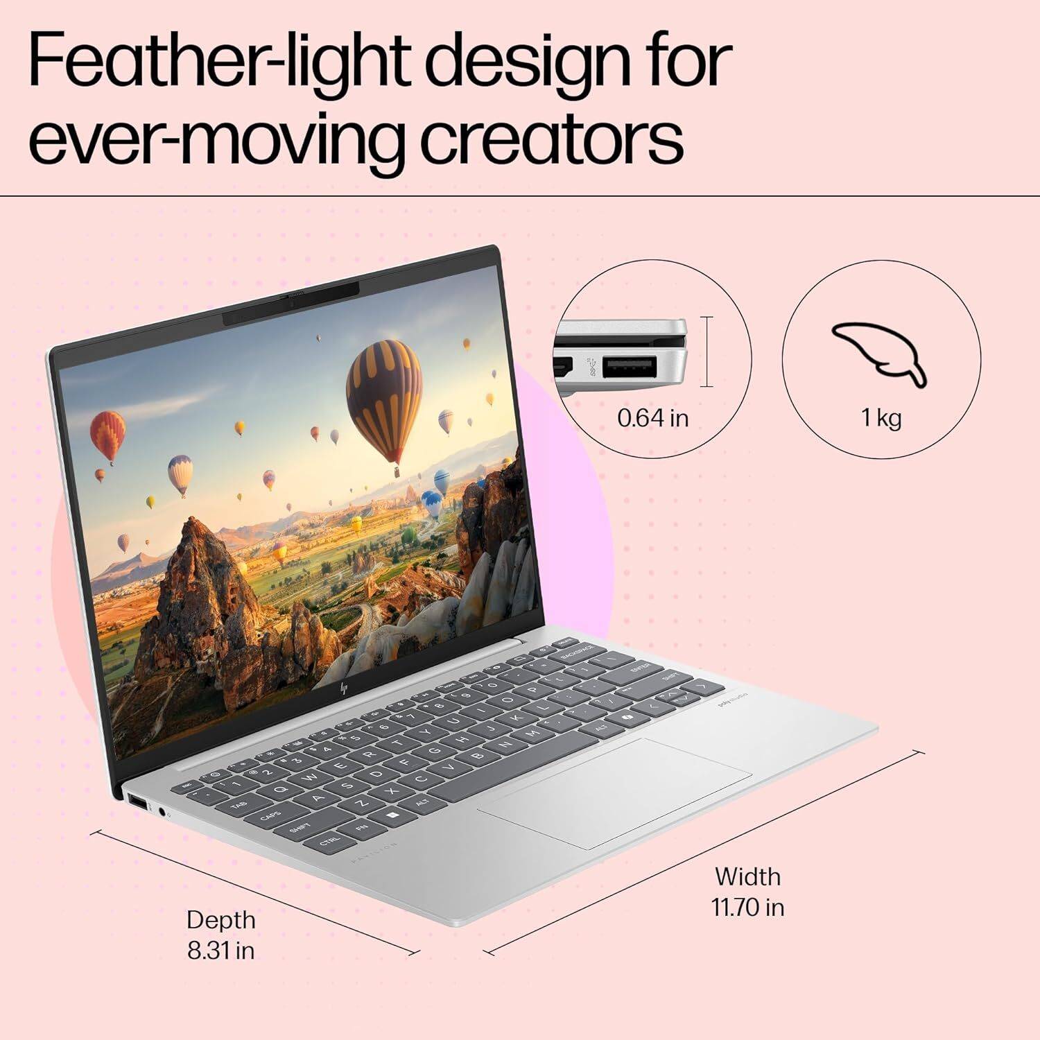 HP HP Pavilion Aero AMD Ryzen 5 8640U - (16 GB/512 GB SSD/Windows