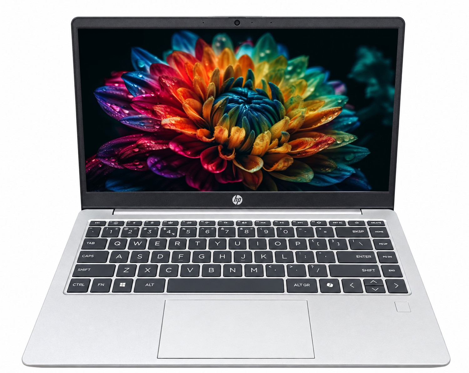 Image of HP Pro 14 Backlit + FingerPrint (2026) (i7 14th Gen) Intel Core 7 14th Gen 150U - (16 GB /512 GB SSD /Windows 11 Pro) Pro 14 - Copilot Key Thin and Light Laptop (14 inch, Turbo Silver, 1.4 kg, With MS Office)