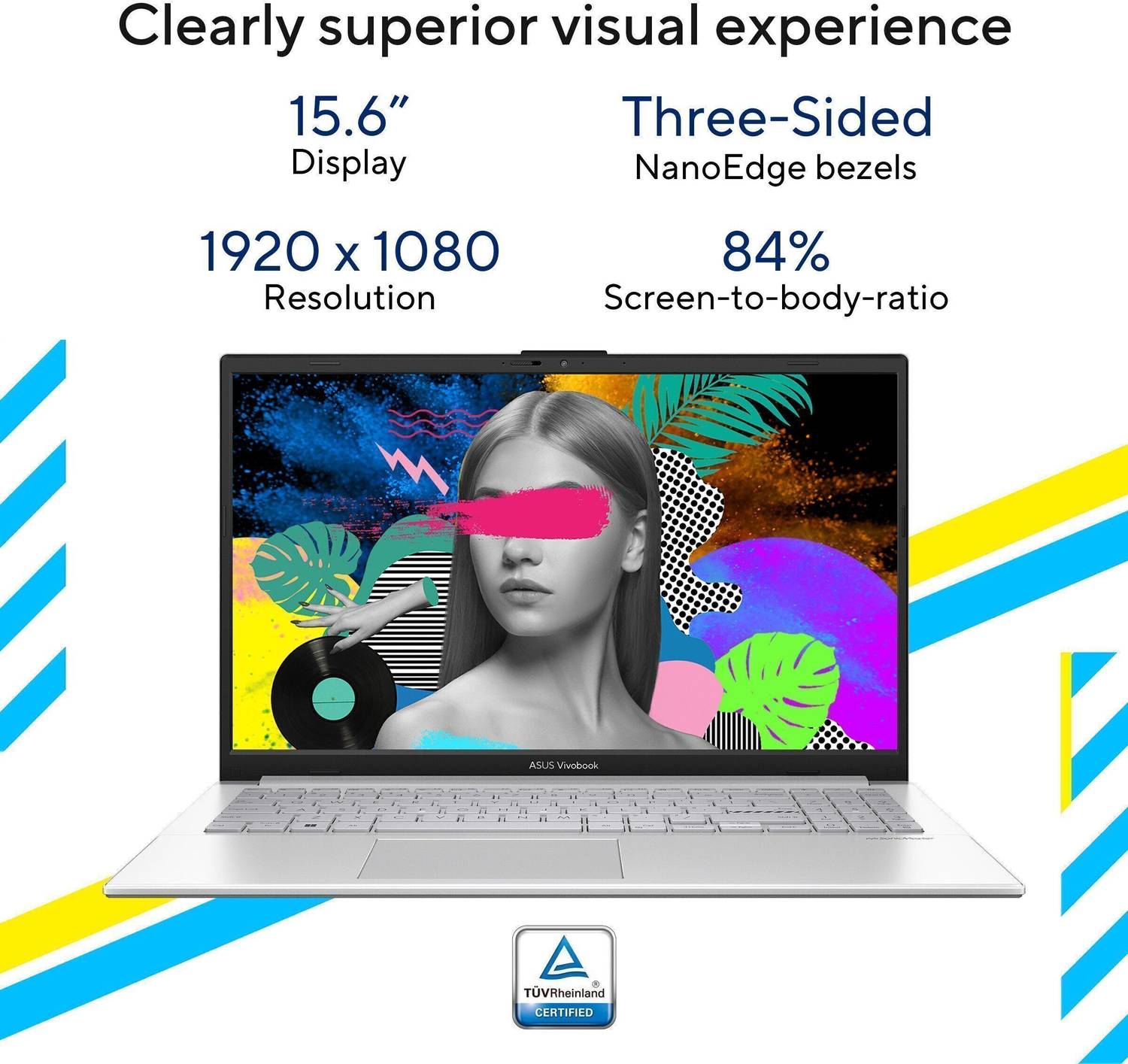 ASUS Vivobook Go 15 Intel Core i3 8GB 512GB SSD - Image 2