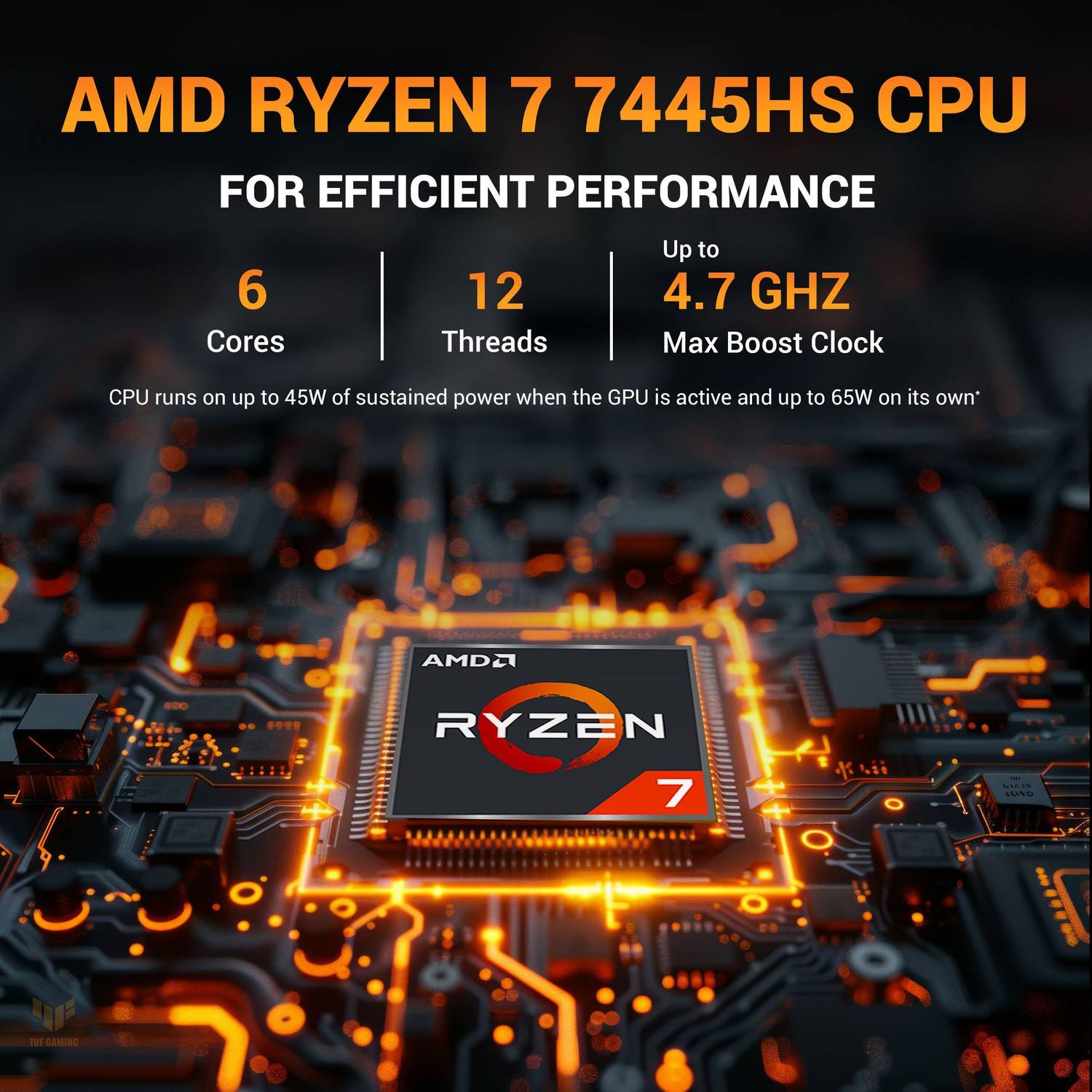 ASUS TUF Gaming A15 AMD Ryzen 7 7445HS 16GB/512GB - Image 5