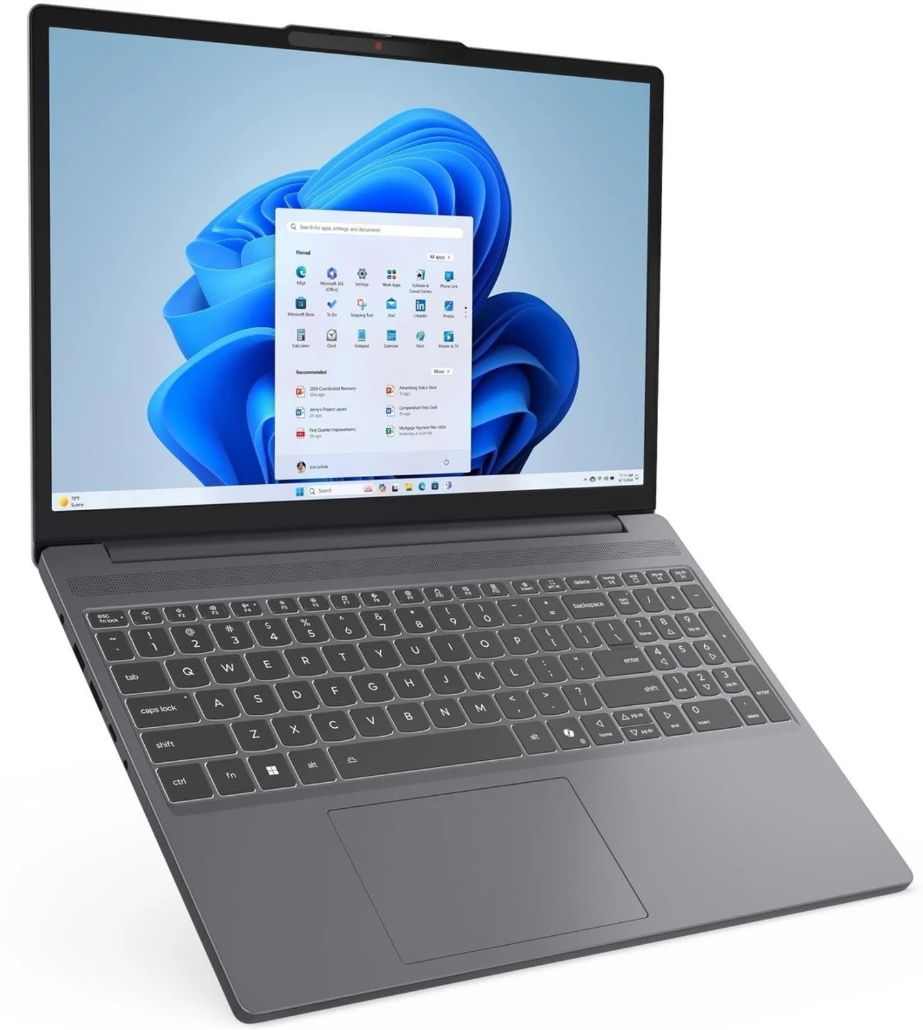 Image of Lenovo IdeaPad Intel Core i7 13th Gen - (16 GB /512 GB SSD /Windows 11 Home) IdeaPad Slim3 15IRH10 Thin and Light Laptop