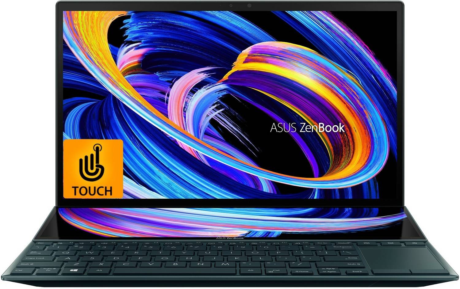 ASUS ZenBook Duo 14 (2021) Touch Panel Core i5 11th Gen - (16 GB/512 GB SSD/Windows 11 Home/2 GB Graphics) UX482EGR-KA521WS Thin and Light Laptop  (14 inch, Celestial Blue, 1.62 kg, With MS Office)