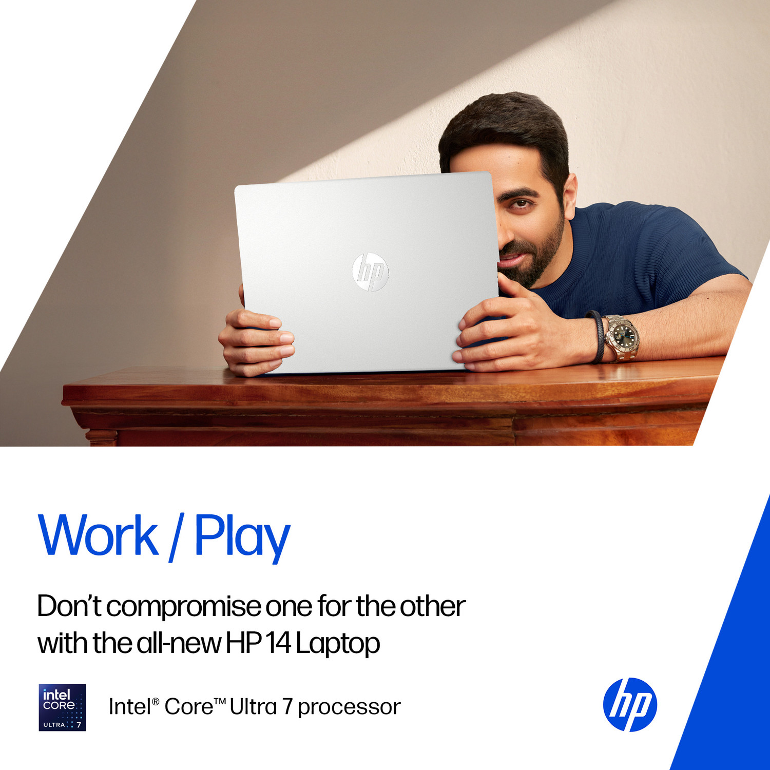 Image of HP 14 AI PC Intel Core Ultra 7 155H - (16 GB /512 GB SSD /Windows 11 Home) 14-ep1151TU /14-gr1036TU /14-ep1151TU Thin and Light Laptop
