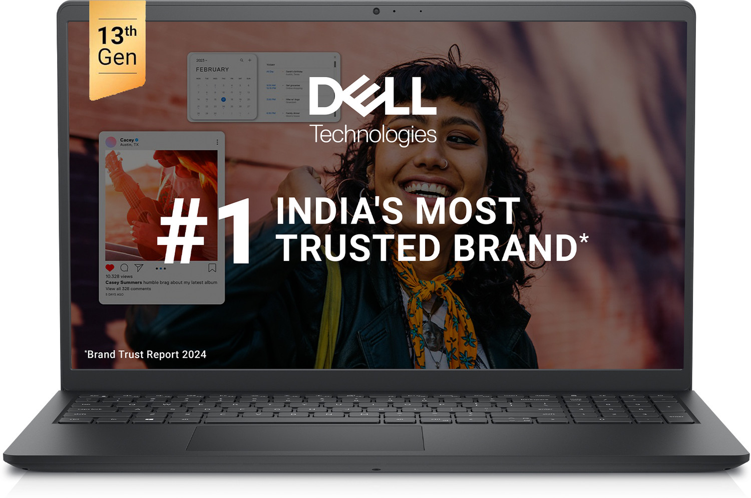 Image of DELL Intel Core i3 13th Gen - (8 GB /512 GB SSD /Windows 11 Home) 3530 Thin and Light Laptop