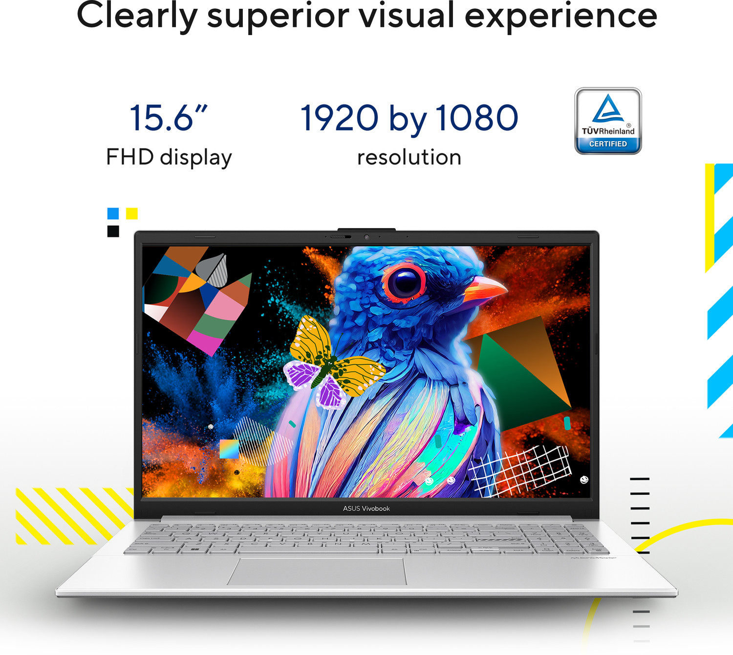 Image of ASUS Vivobook Go 15 (2025) with Office 2024 + M365 Basic AMD Ryzen 3 Quad Core 30 - (16 GB /512 GB SSD /Windows 11 Home) E1504FA-BQ3468WS Thin and Light Laptop